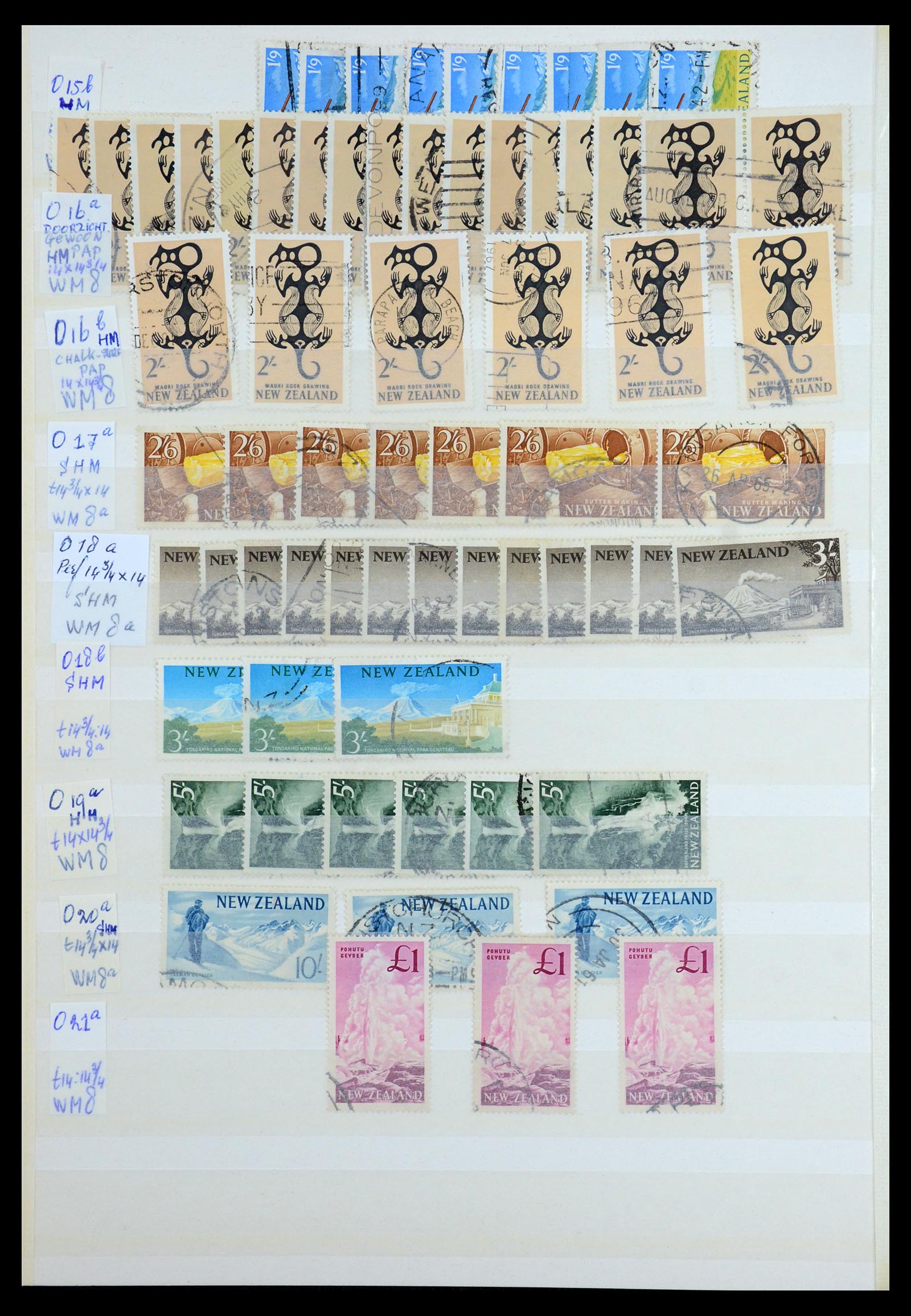 35735 030 - Postzegelverzameling 35735 Nieuw Zeeland 1856-2000.