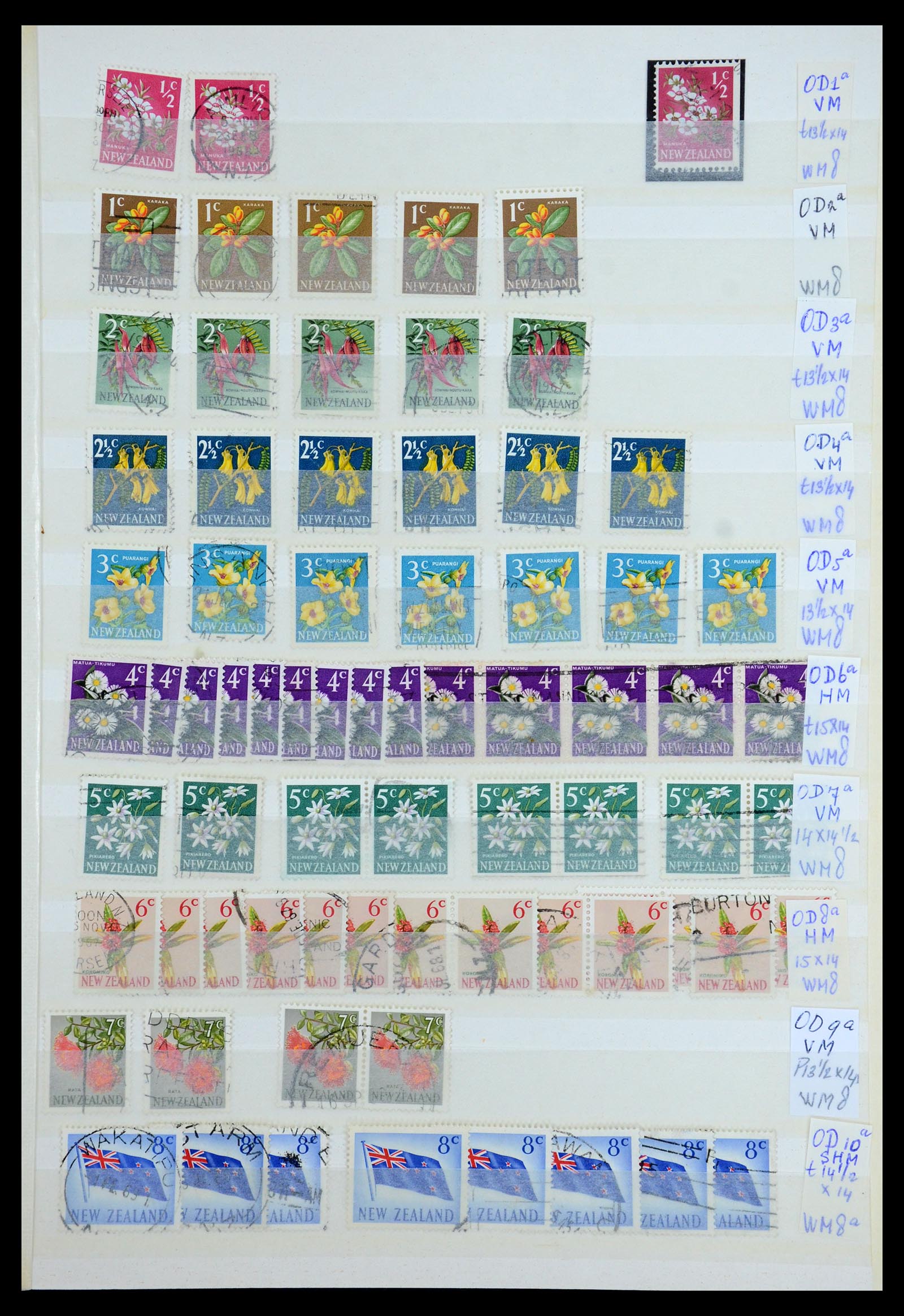 35735 031 - Postzegelverzameling 35735 Nieuw Zeeland 1856-2000.