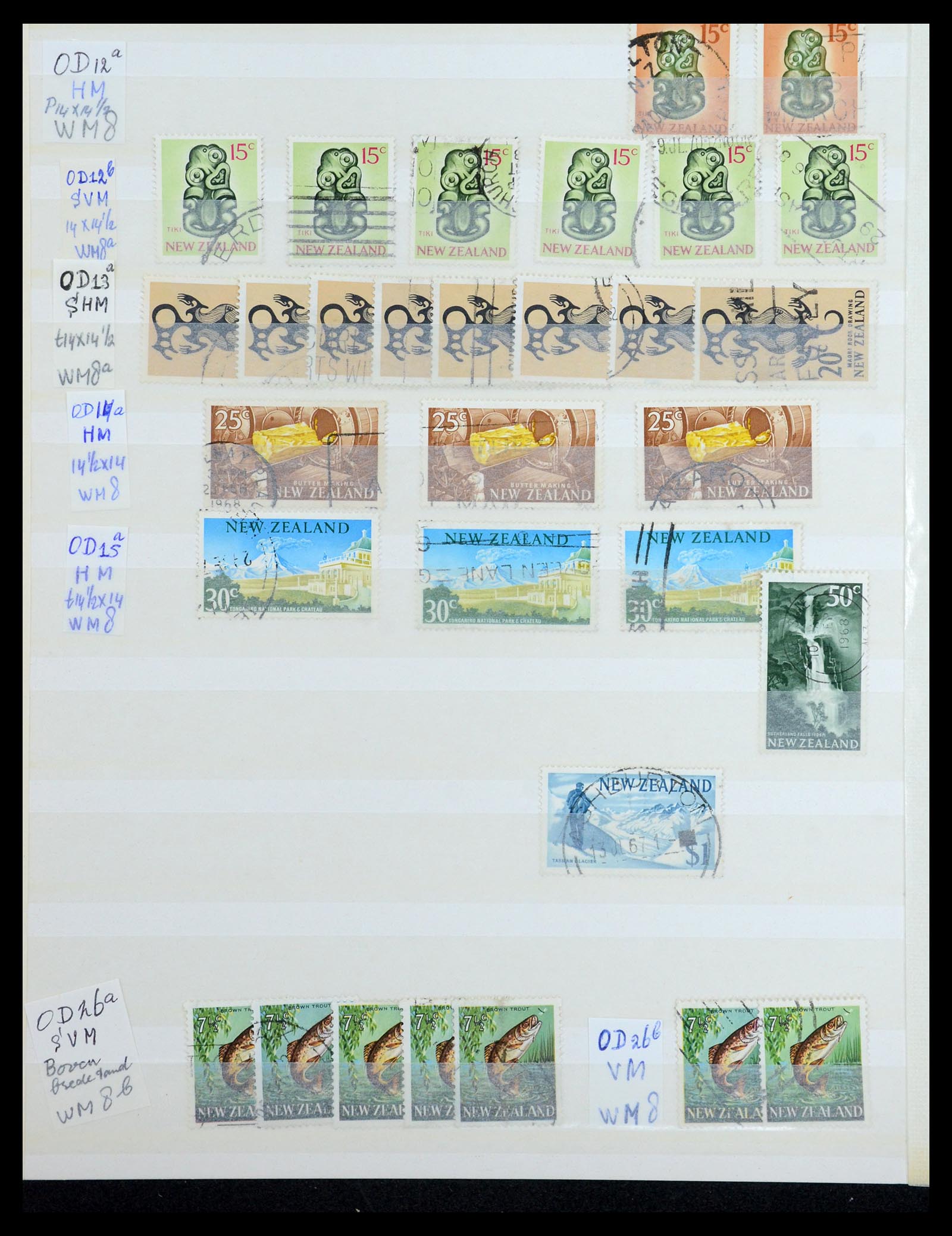35735 032 - Postzegelverzameling 35735 Nieuw Zeeland 1856-2000.