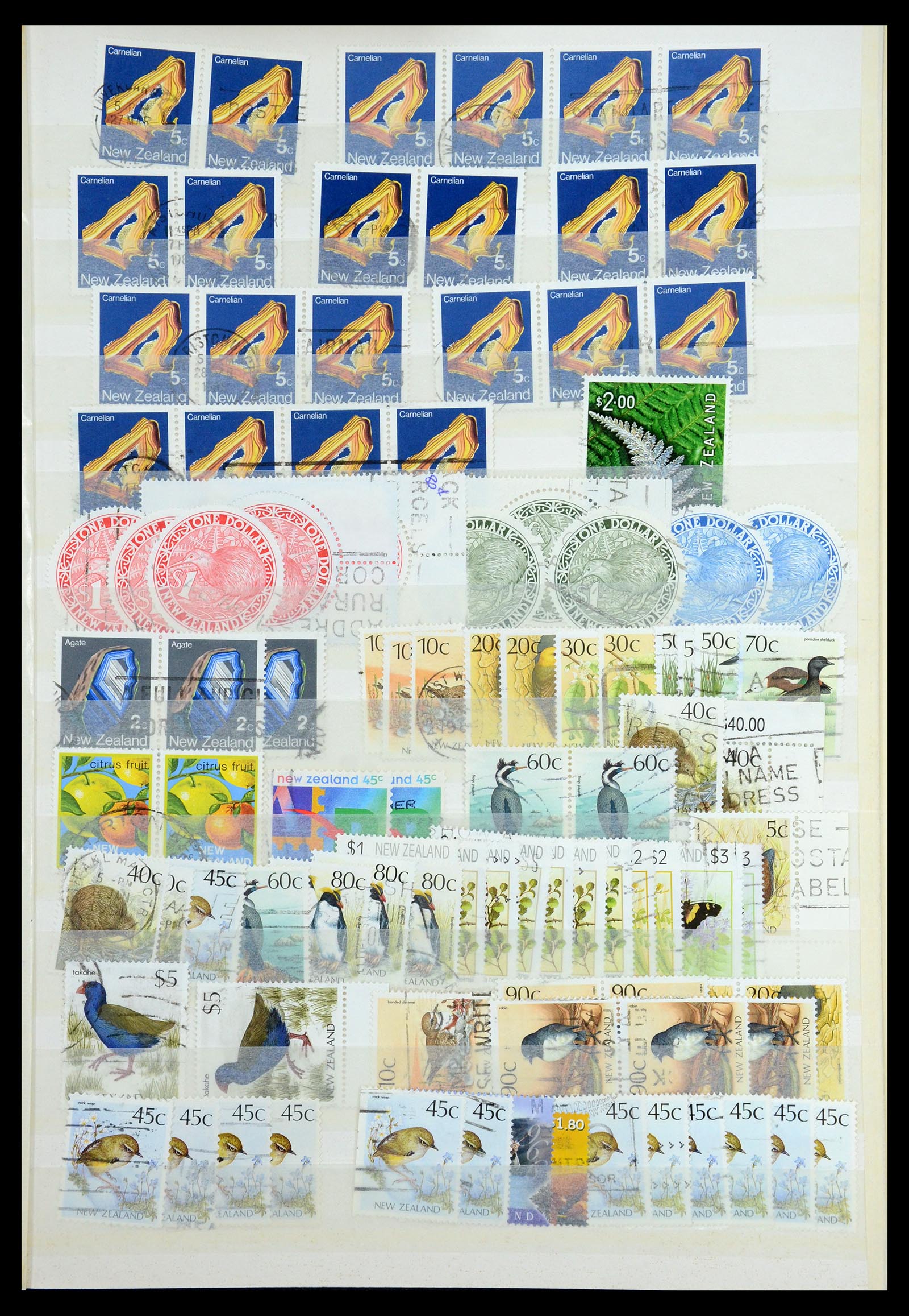 35735 047 - Postzegelverzameling 35735 Nieuw Zeeland 1856-2000.