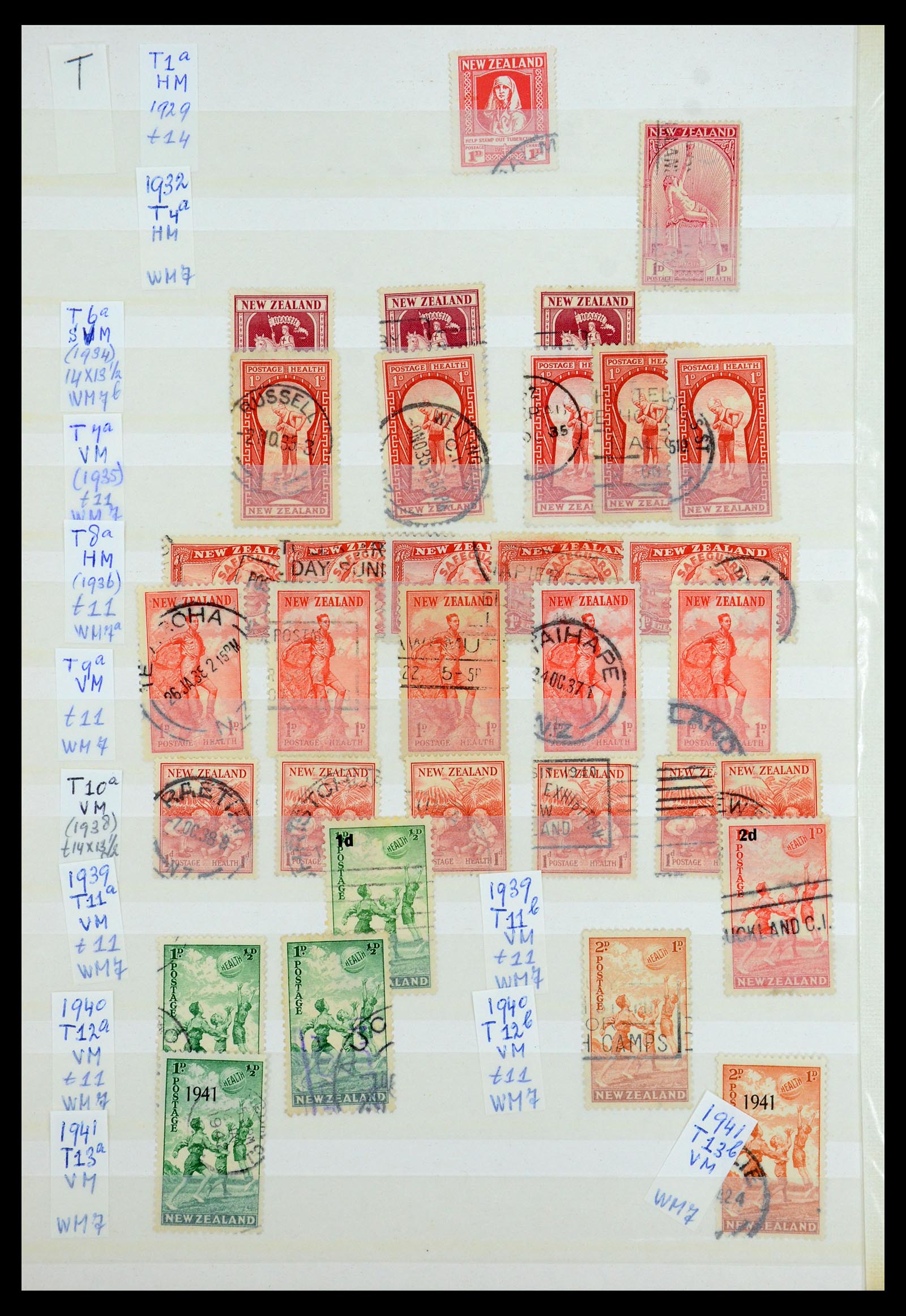 35735 048 - Postzegelverzameling 35735 Nieuw Zeeland 1856-2000.