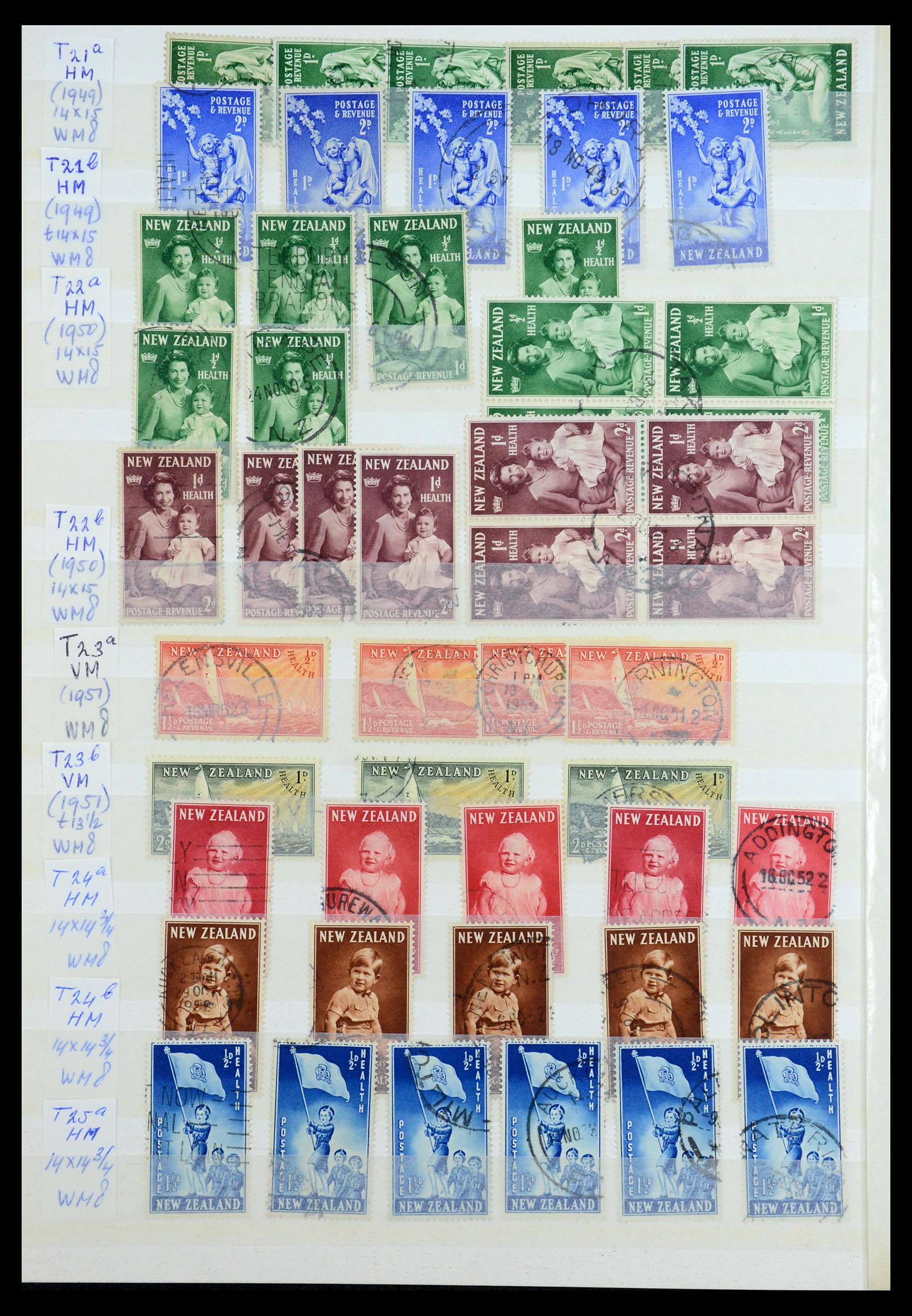 35735 050 - Postzegelverzameling 35735 Nieuw Zeeland 1856-2000.