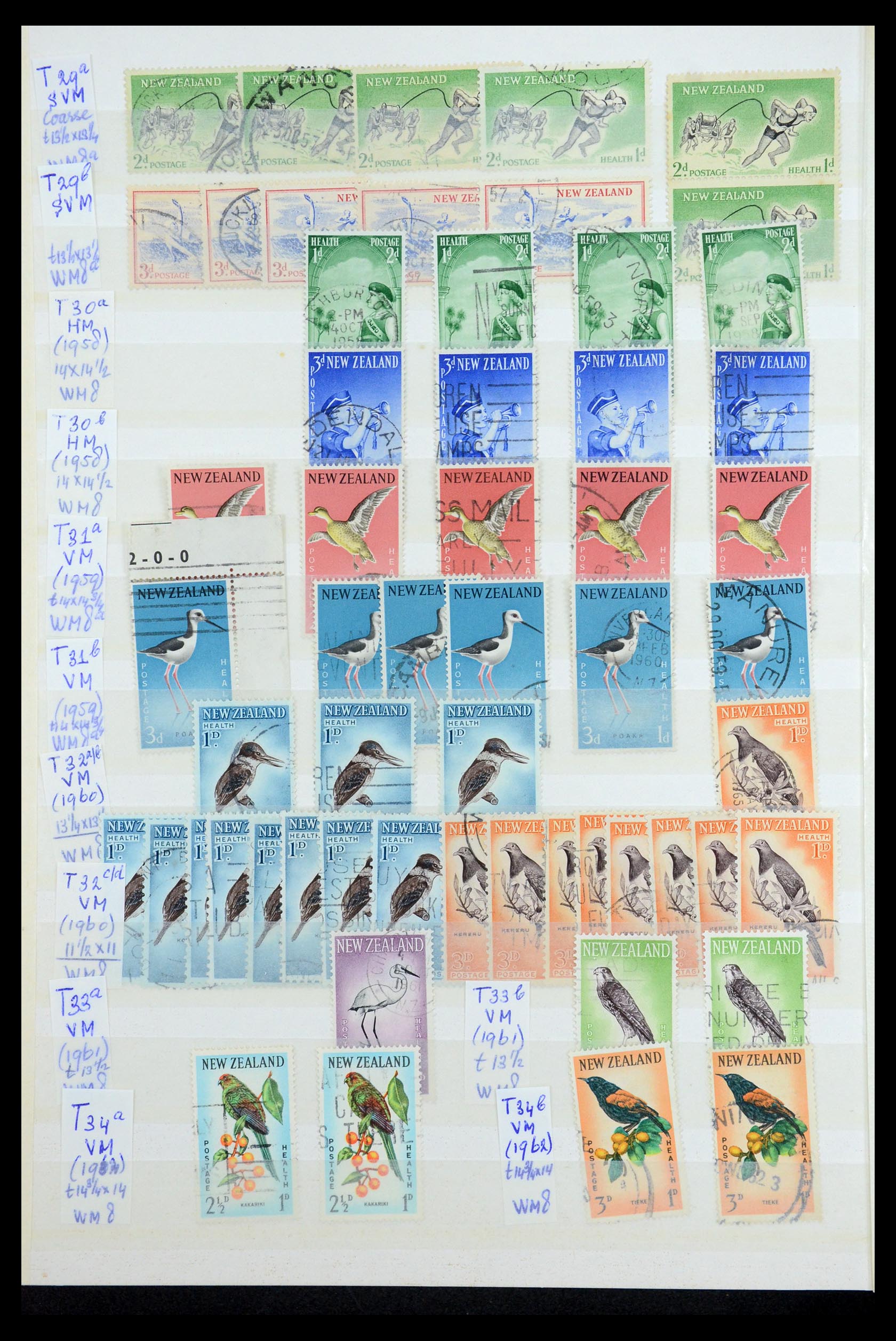 35735 052 - Postzegelverzameling 35735 Nieuw Zeeland 1856-2000.