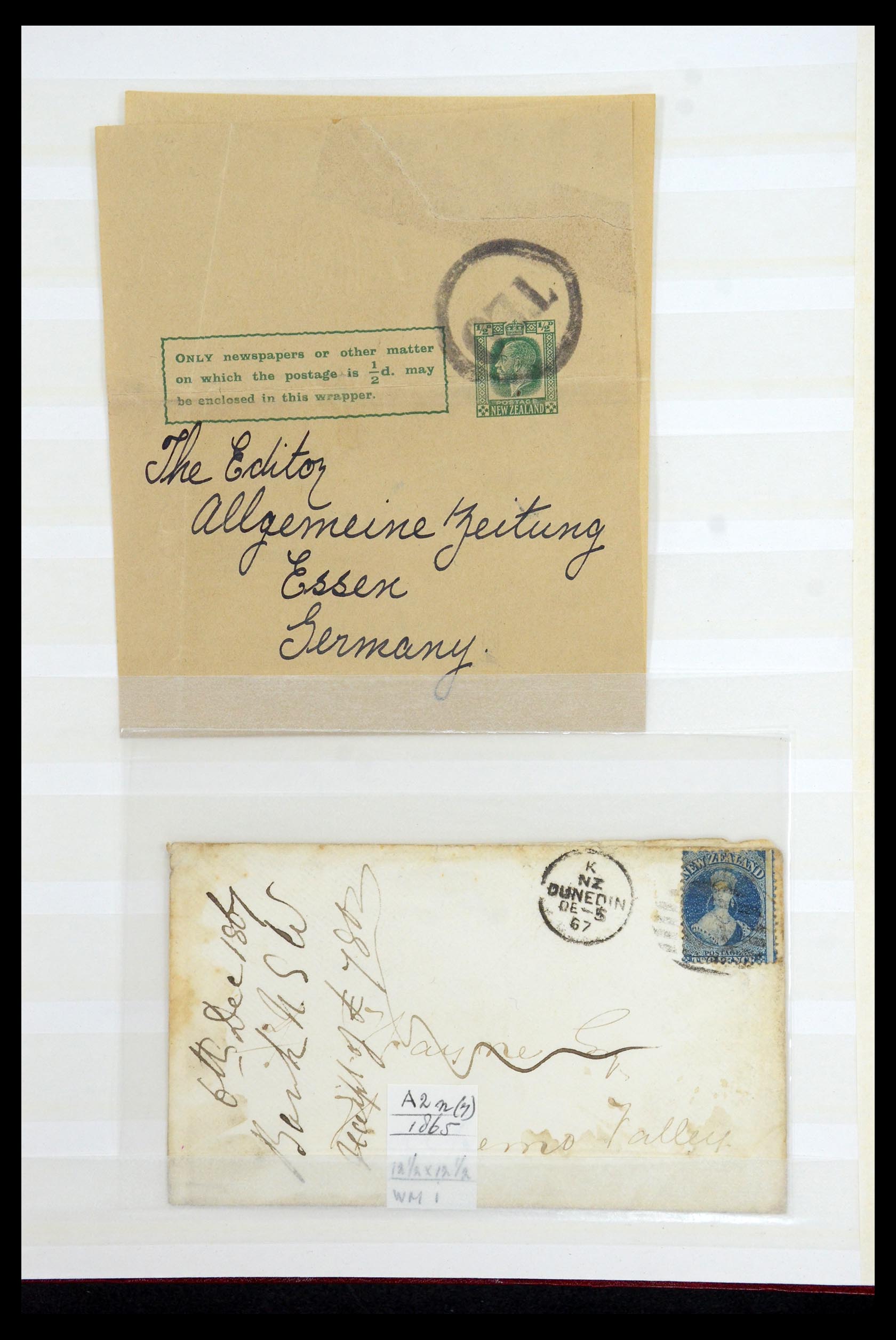 35735 057 - Postzegelverzameling 35735 Nieuw Zeeland 1856-2000.