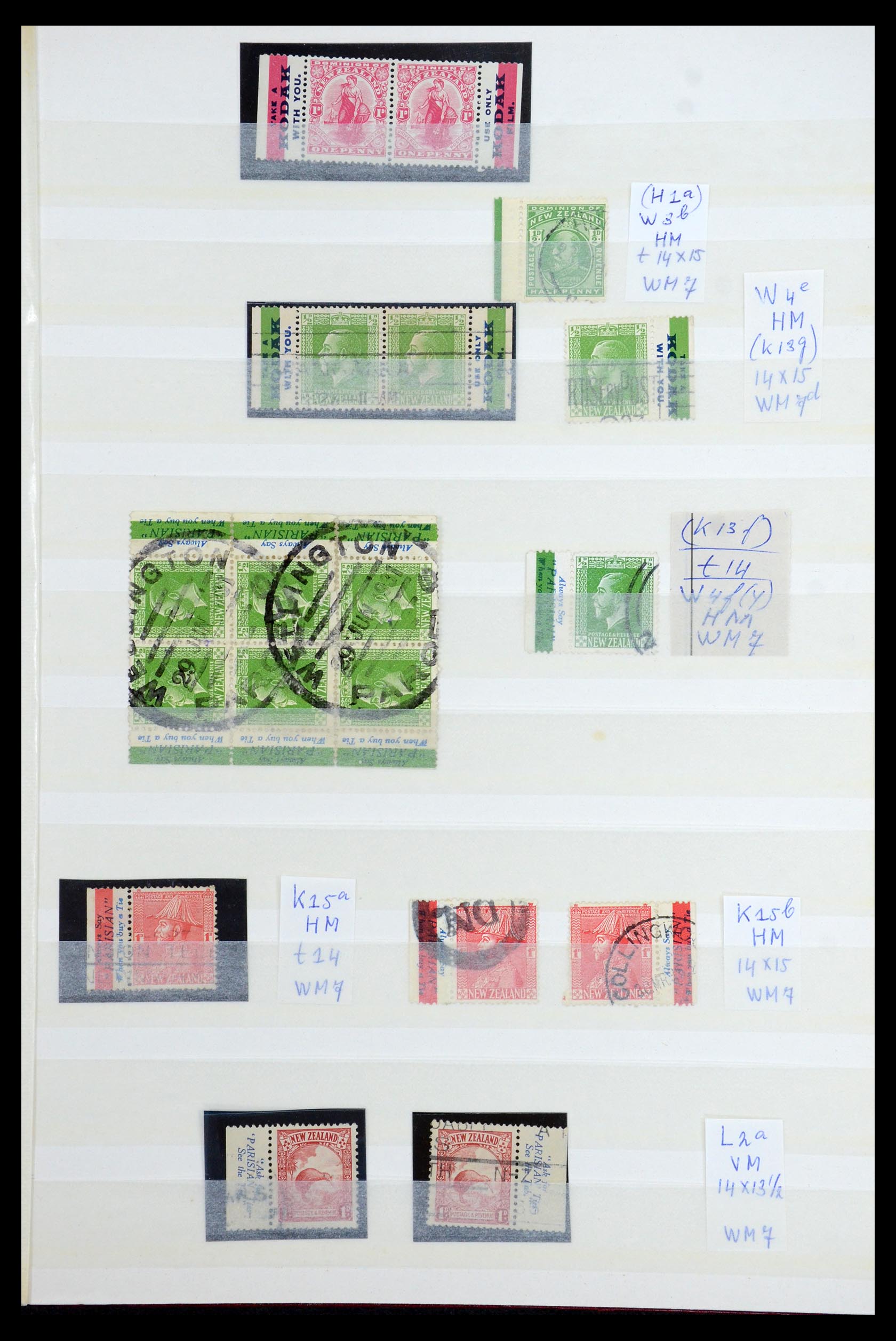35735 059 - Postzegelverzameling 35735 Nieuw Zeeland 1856-2000.