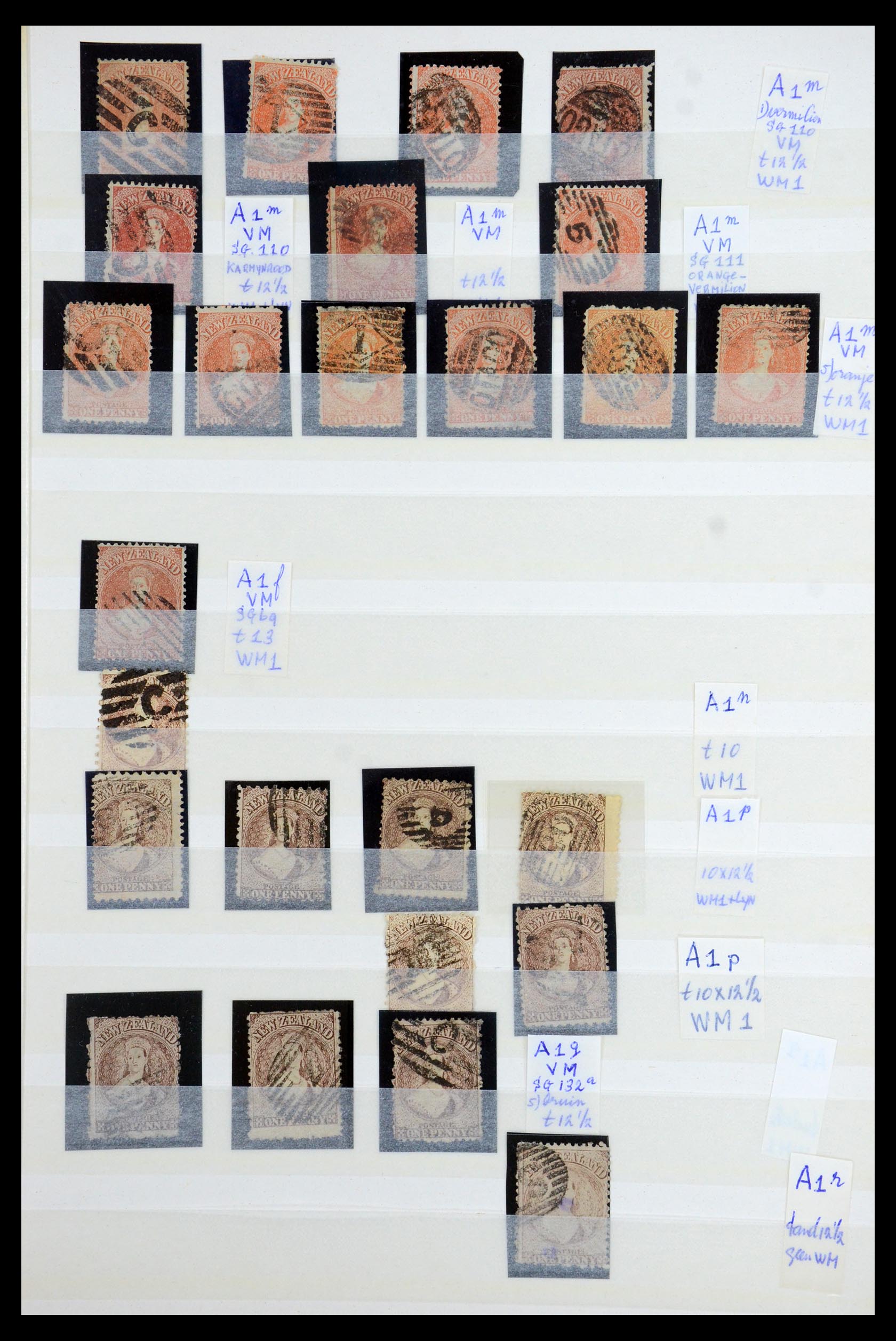 35735 061 - Postzegelverzameling 35735 Nieuw Zeeland 1856-2000.