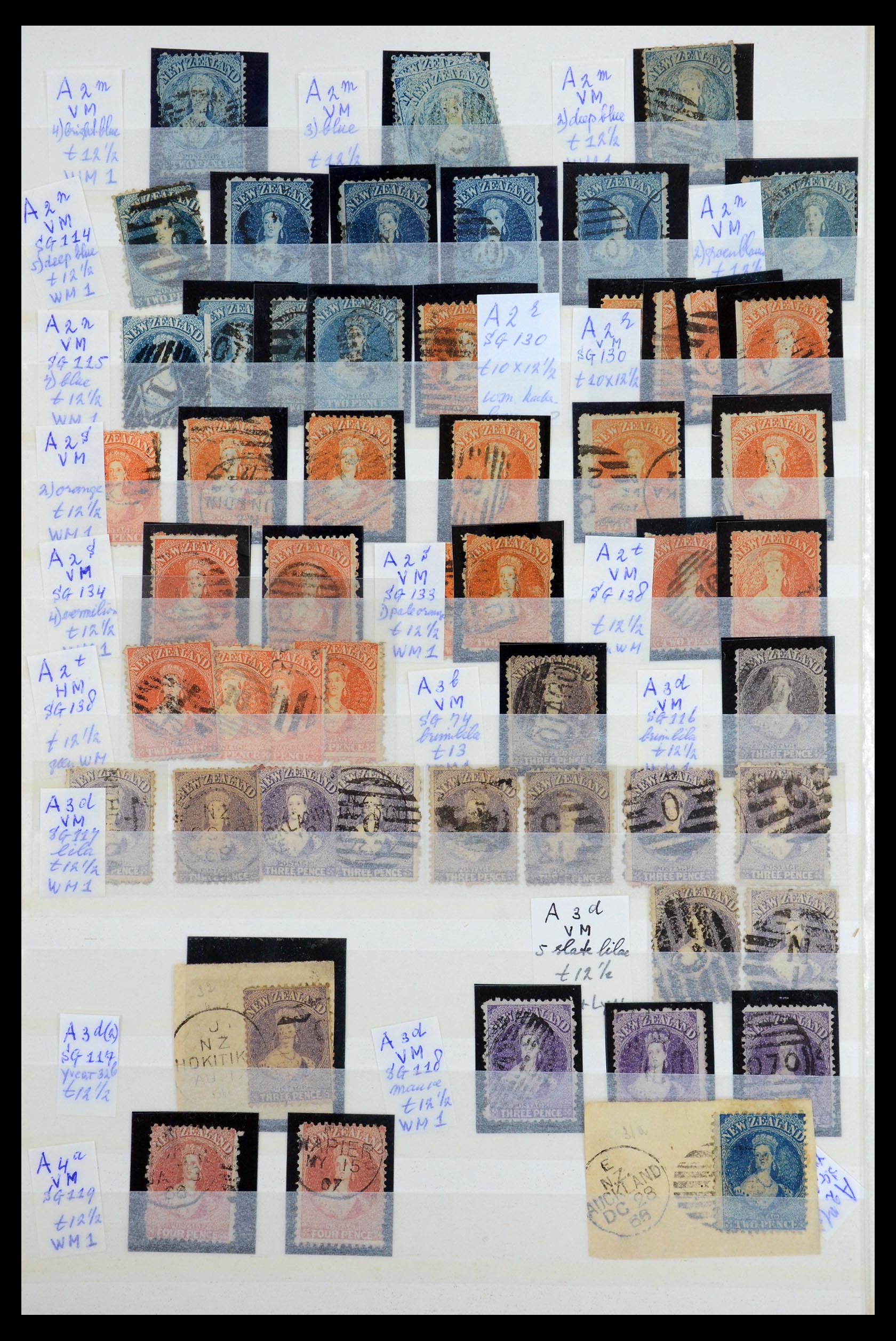 35735 062 - Postzegelverzameling 35735 Nieuw Zeeland 1856-2000.