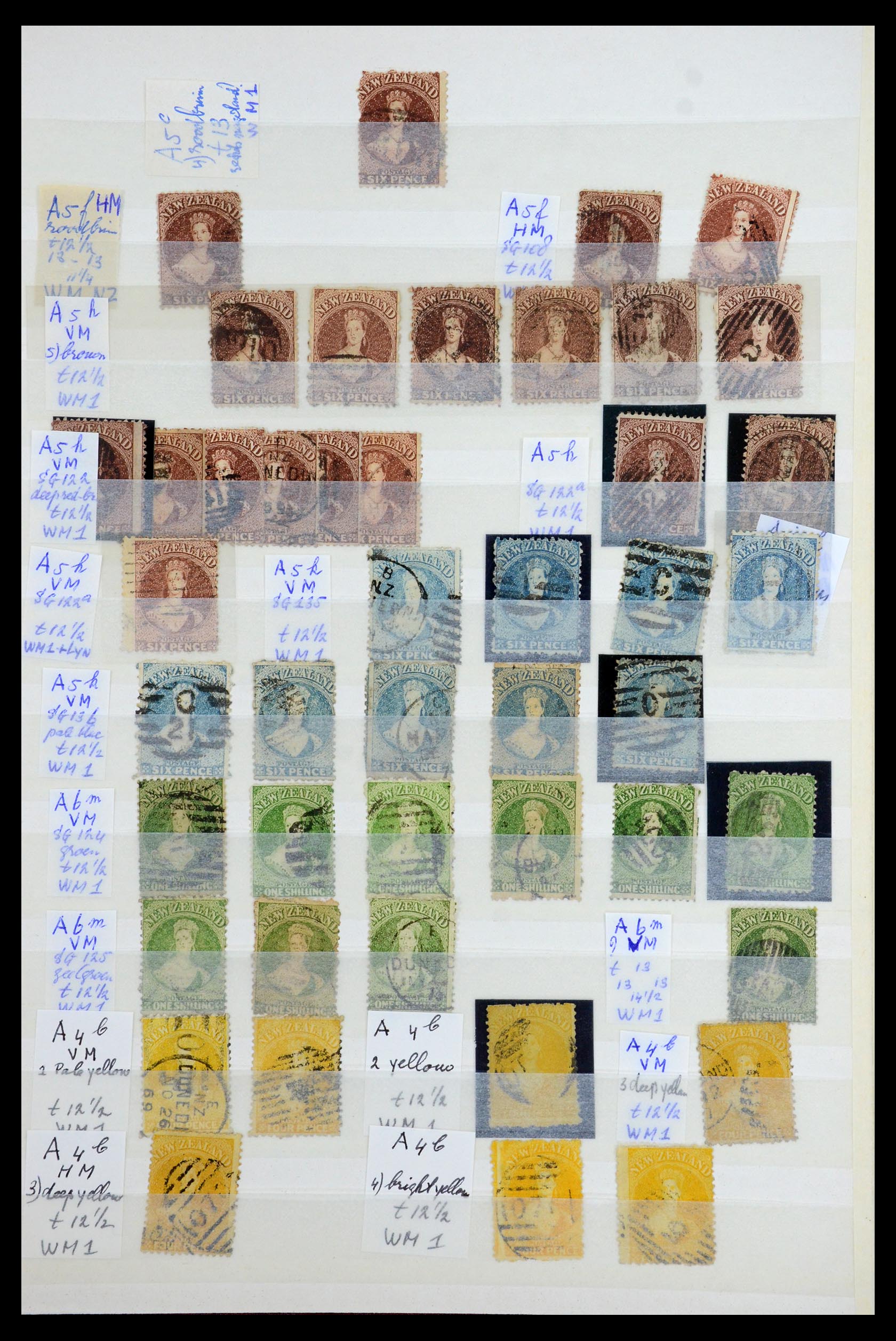 35735 063 - Postzegelverzameling 35735 Nieuw Zeeland 1856-2000.