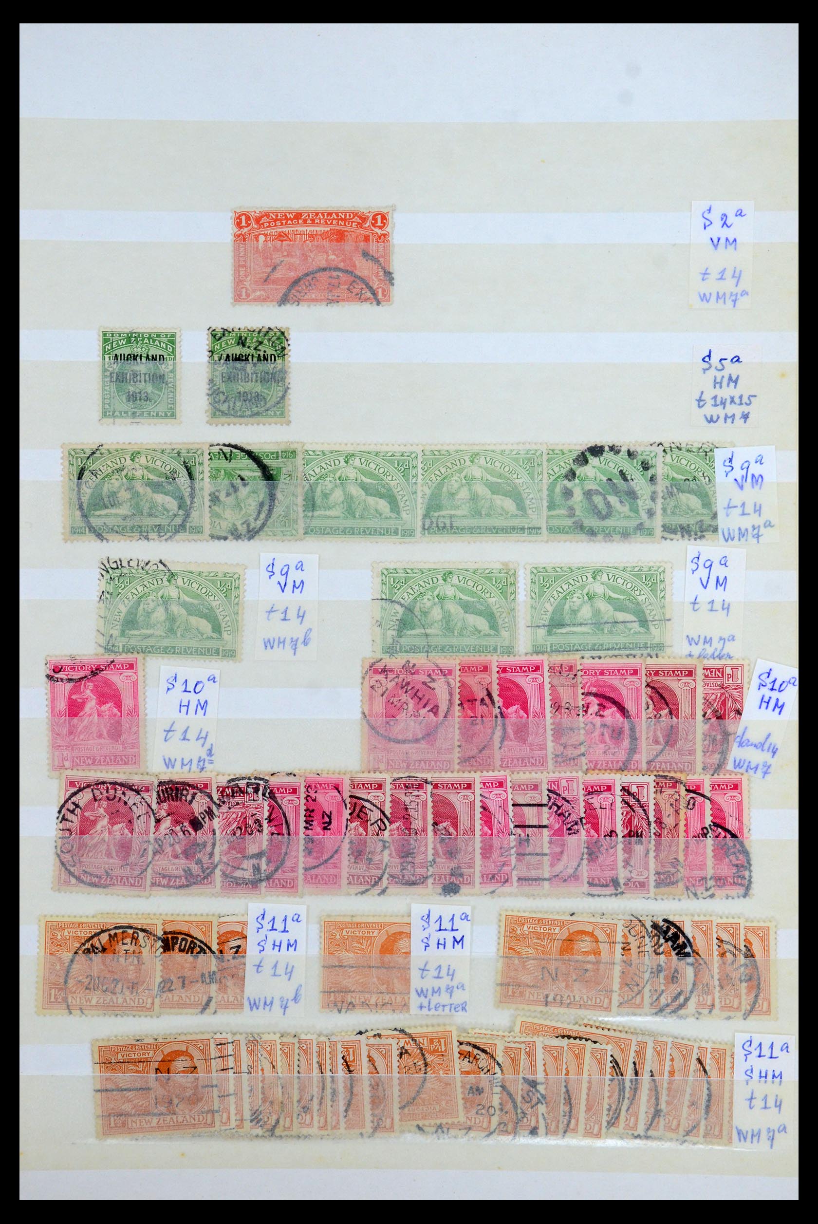 35735 065 - Postzegelverzameling 35735 Nieuw Zeeland 1856-2000.