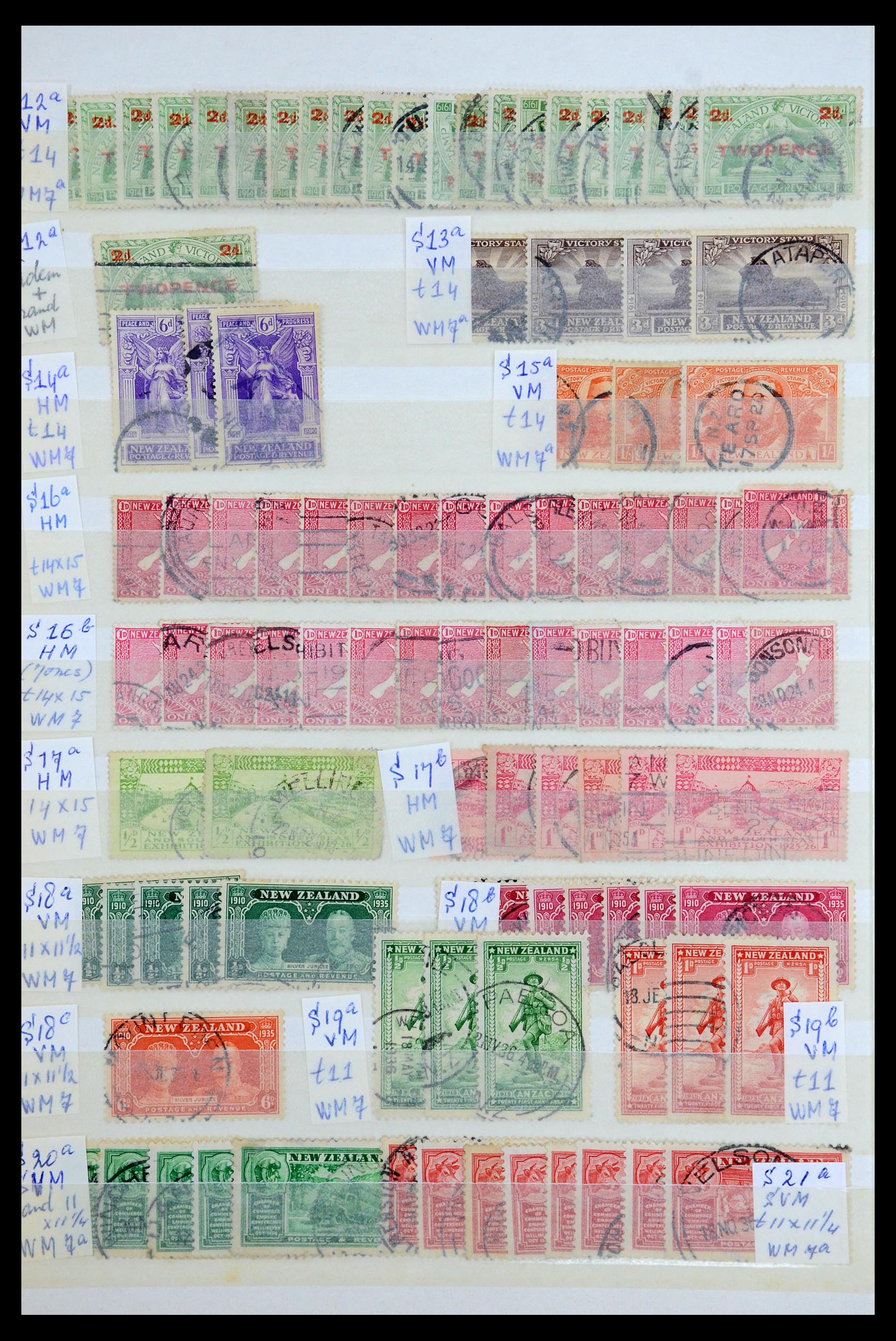 35735 066 - Postzegelverzameling 35735 Nieuw Zeeland 1856-2000.