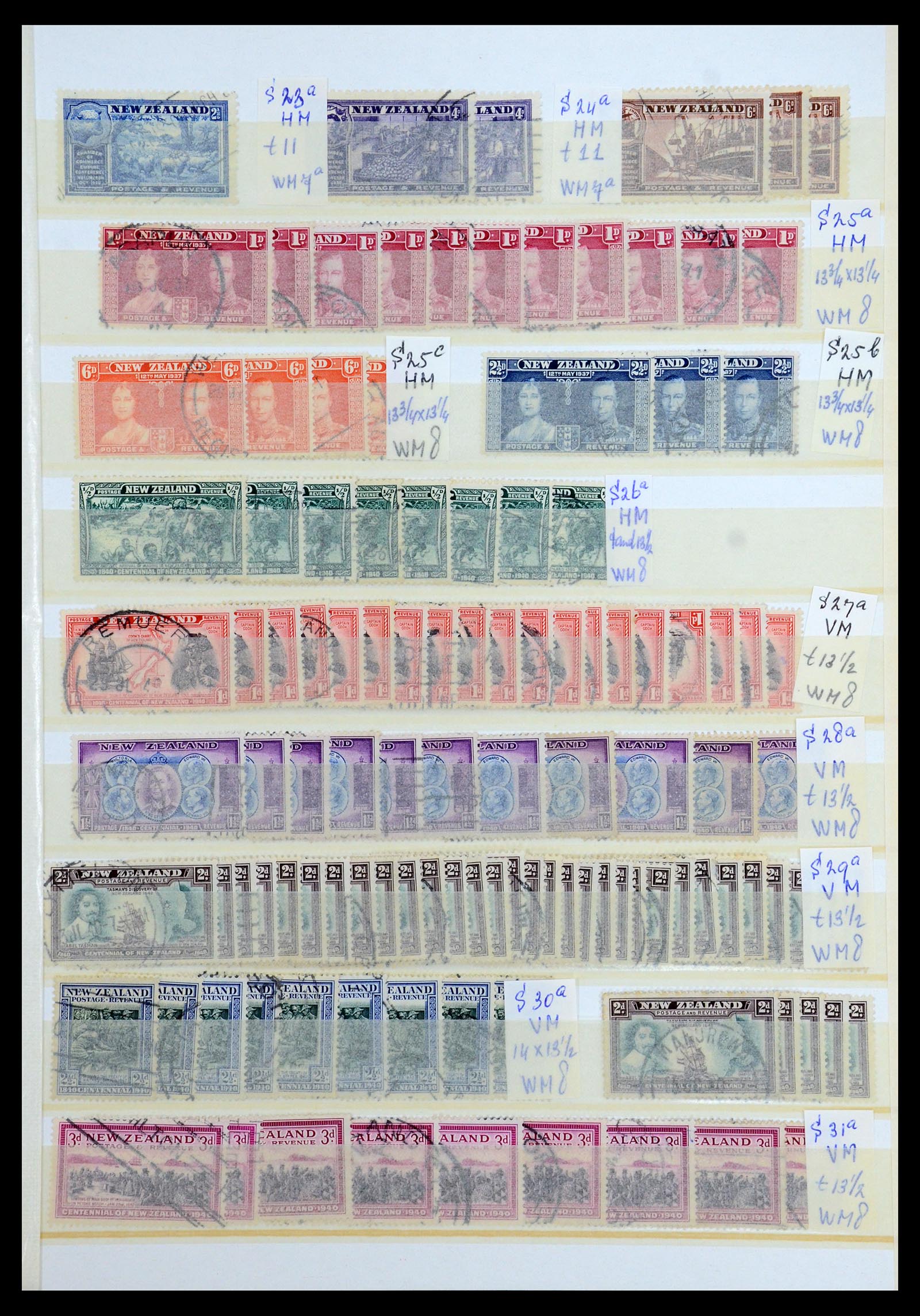 35735 067 - Postzegelverzameling 35735 Nieuw Zeeland 1856-2000.