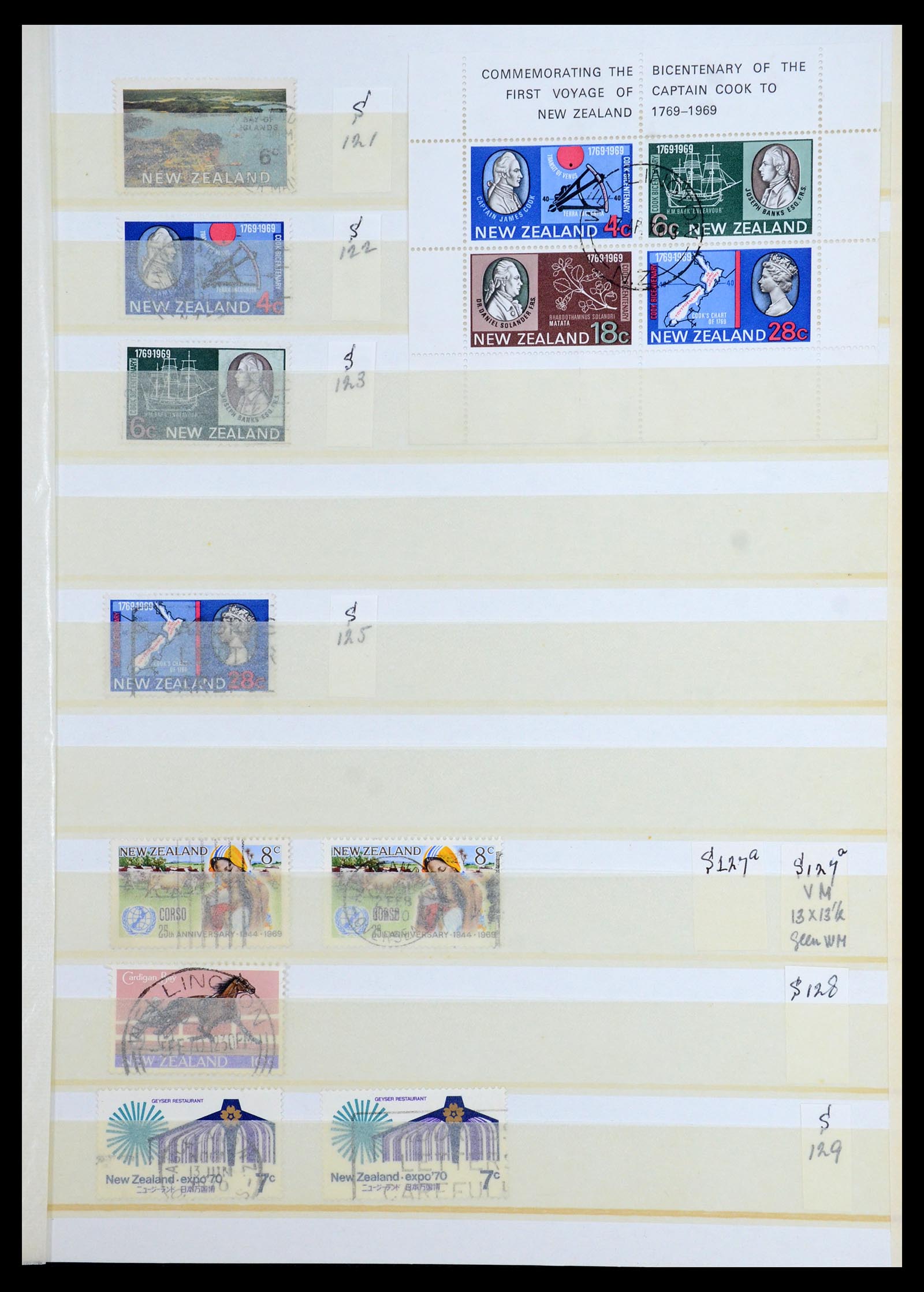 35735 077 - Postzegelverzameling 35735 Nieuw Zeeland 1856-2000.