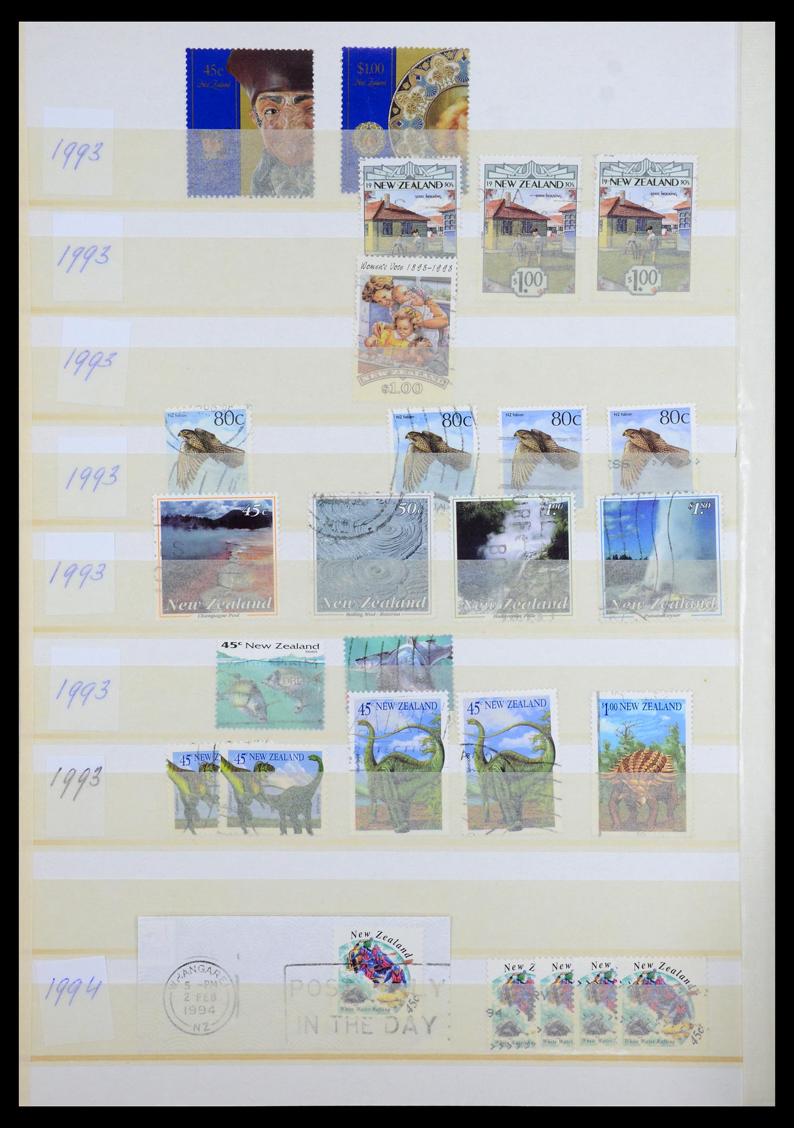 35735 102 - Postzegelverzameling 35735 Nieuw Zeeland 1856-2000.