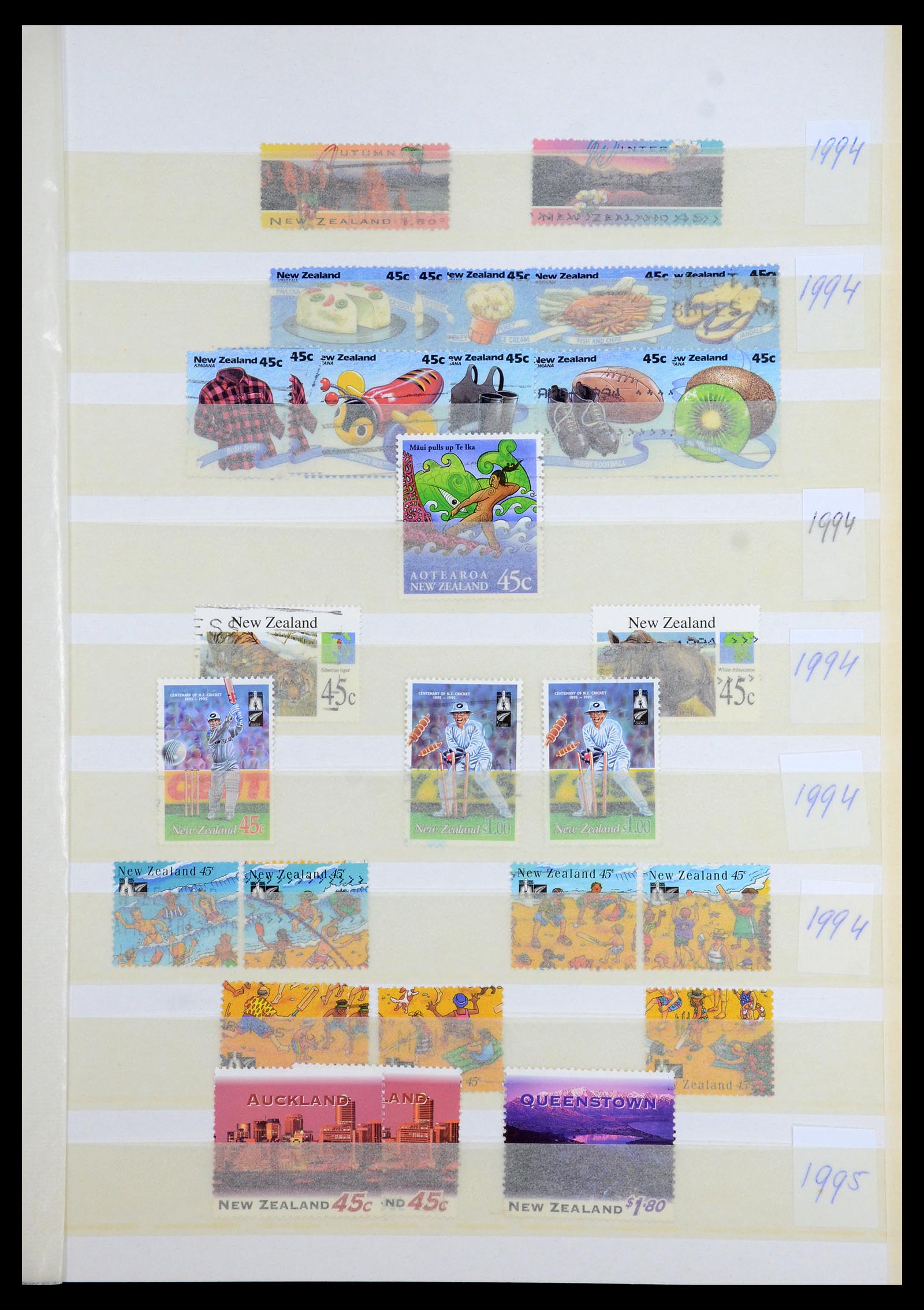 35735 103 - Postzegelverzameling 35735 Nieuw Zeeland 1856-2000.