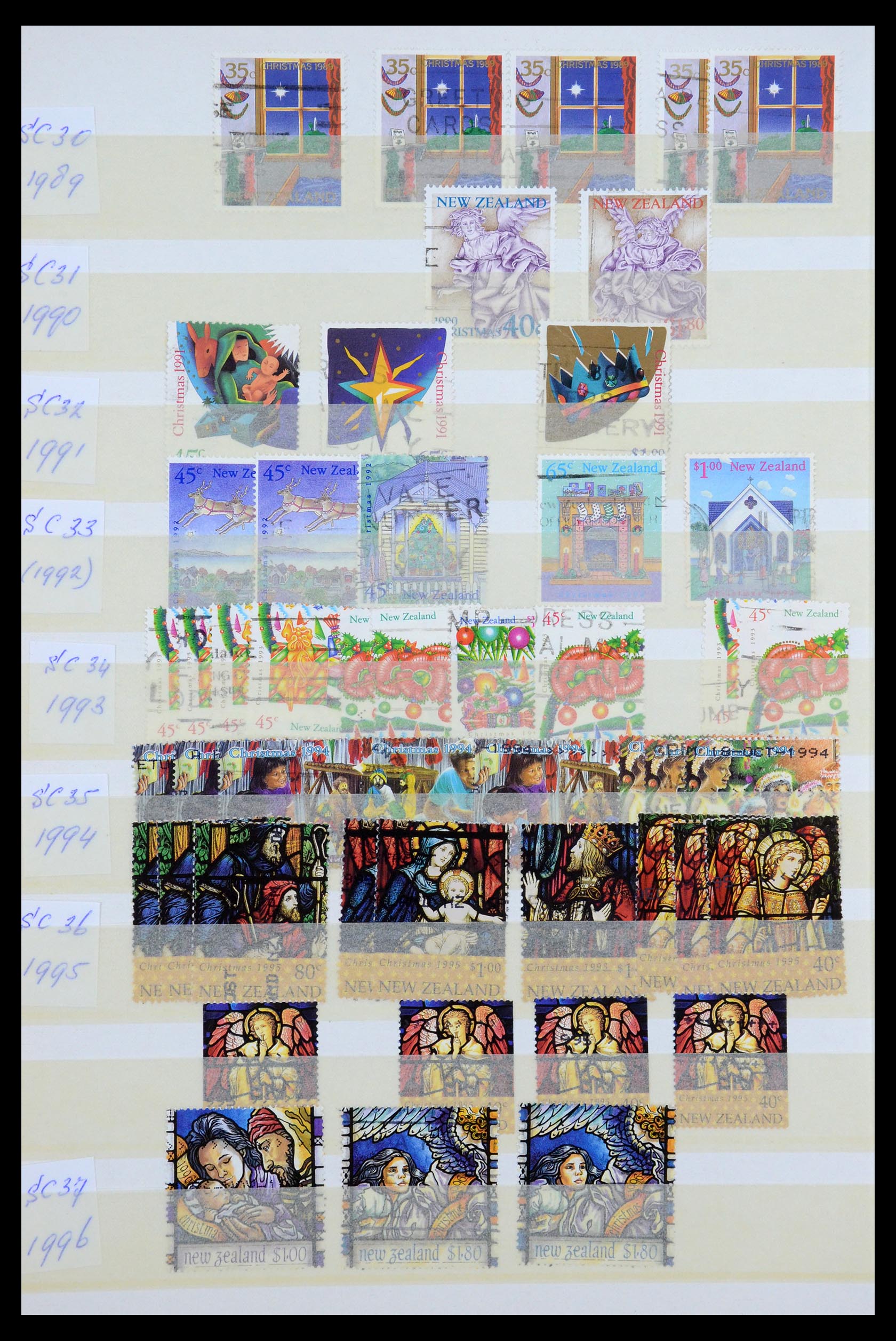 35735 113 - Postzegelverzameling 35735 Nieuw Zeeland 1856-2000.