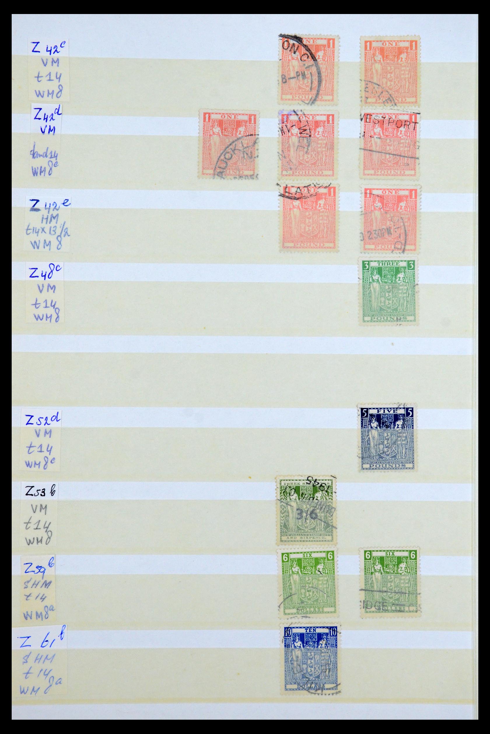35735 119 - Postzegelverzameling 35735 Nieuw Zeeland 1856-2000.
