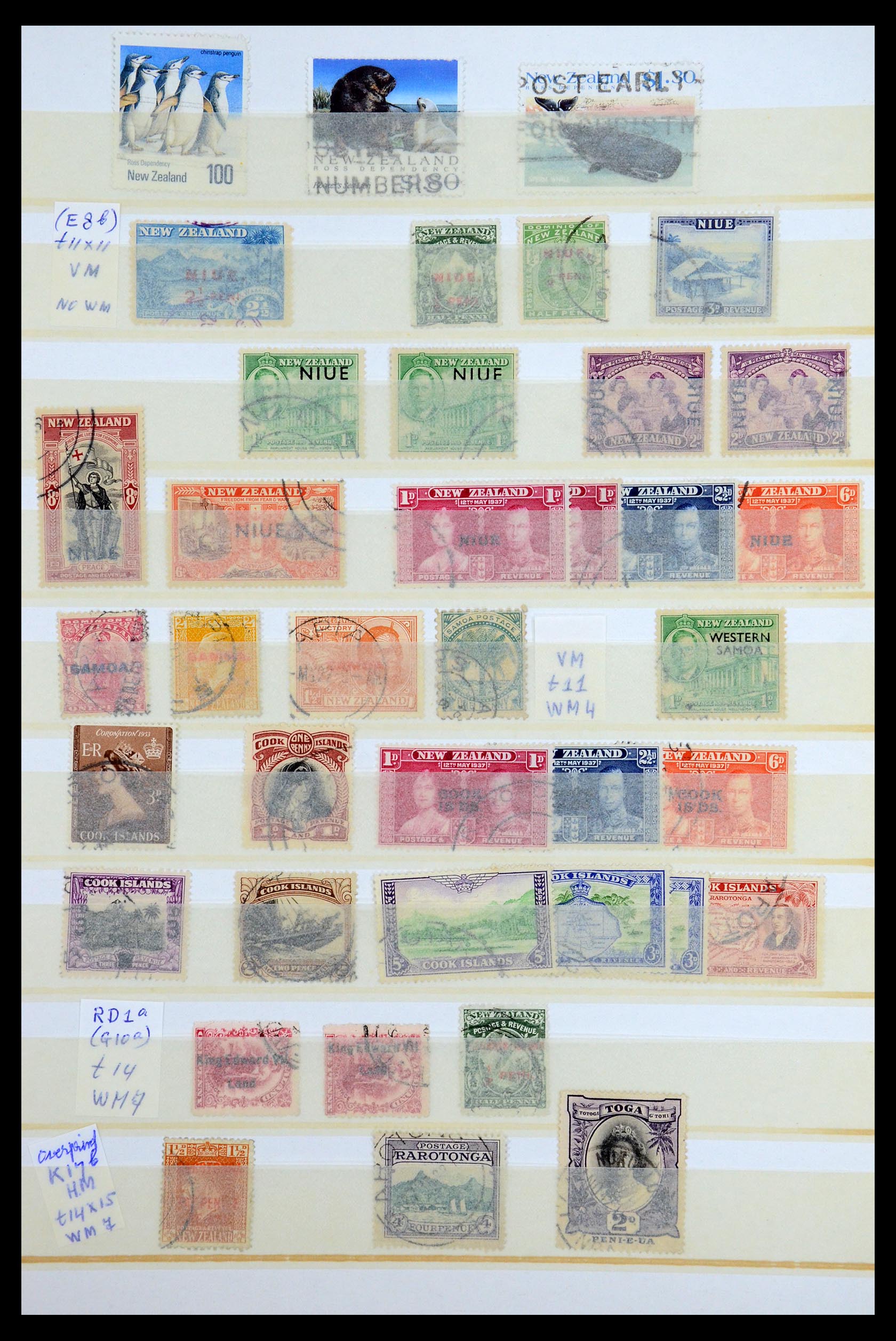 35735 120 - Postzegelverzameling 35735 Nieuw Zeeland 1856-2000.