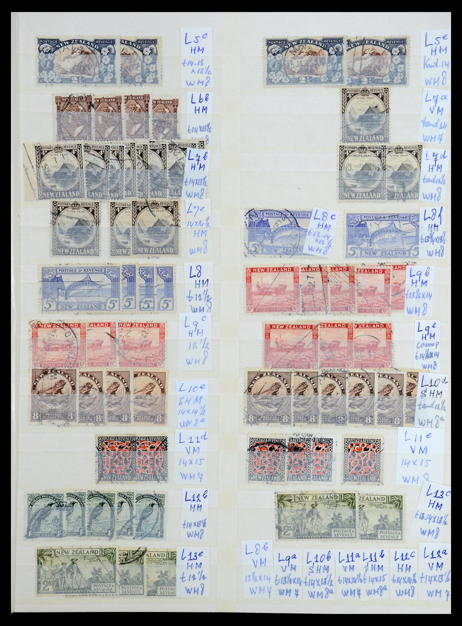 35735 196 - Stamp Collection 35735 New Zealand 1856-2000.