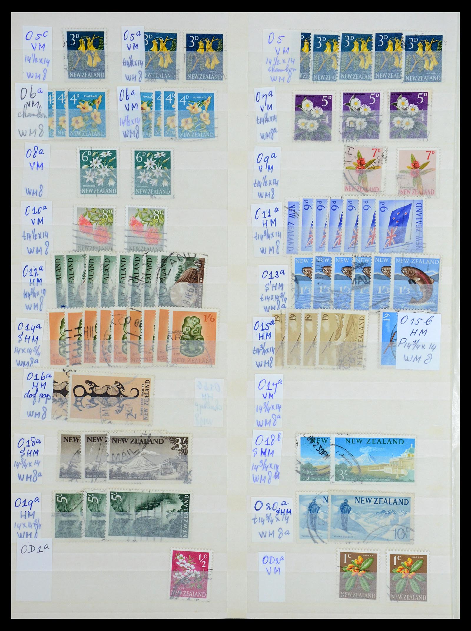 35735 201 - Stamp Collection 35735 New Zealand 1856-2000.