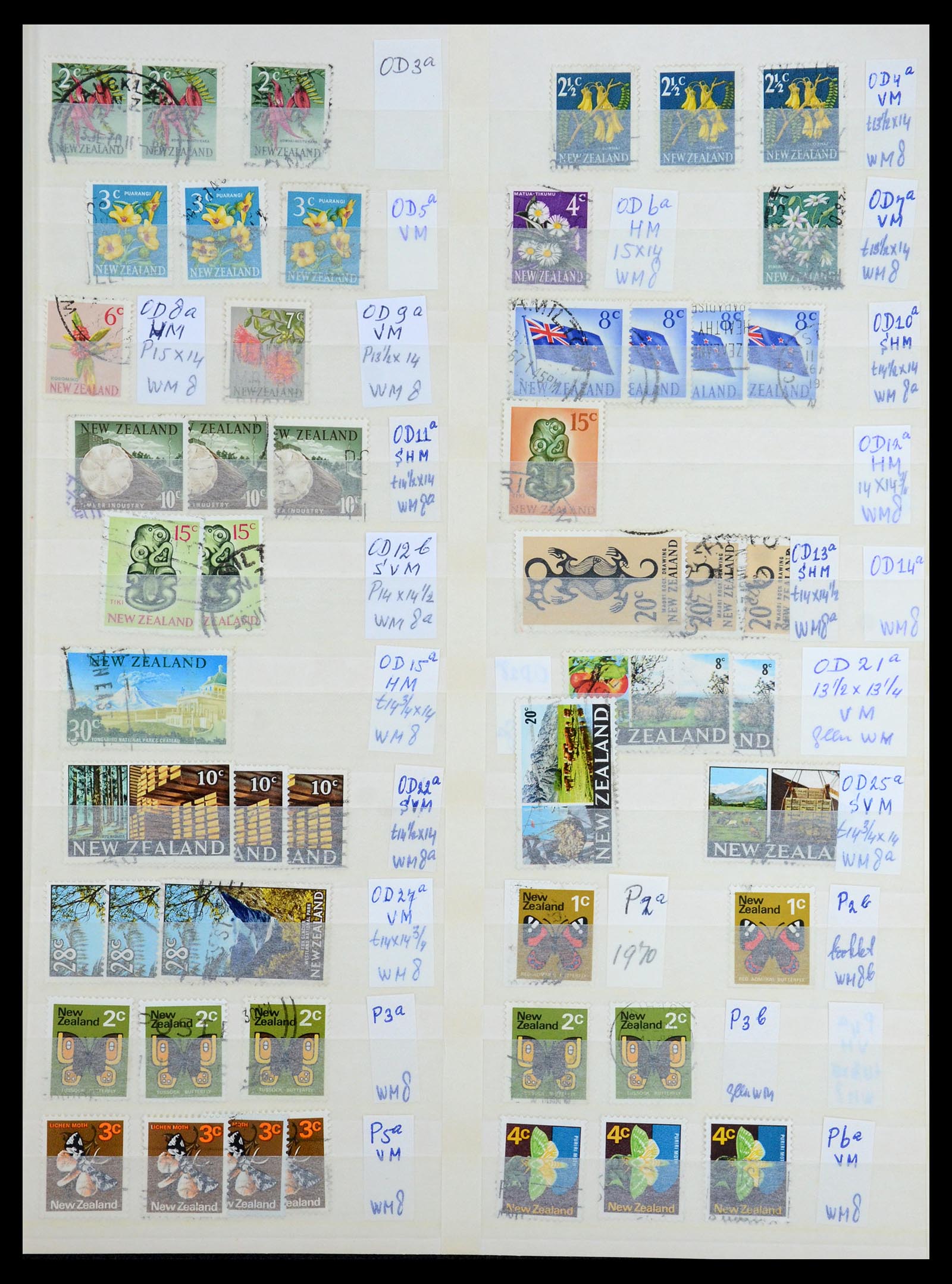 35735 202 - Postzegelverzameling 35735 Nieuw Zeeland 1856-2000.