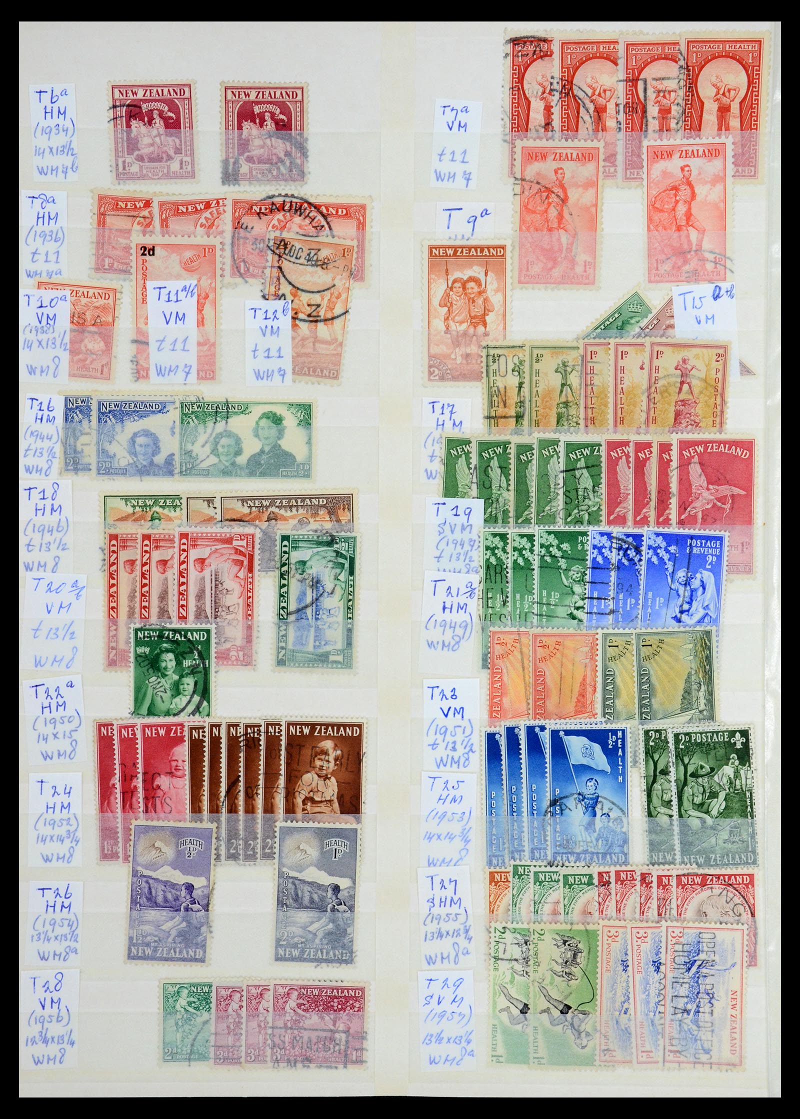 35735 210 - Postzegelverzameling 35735 Nieuw Zeeland 1856-2000.