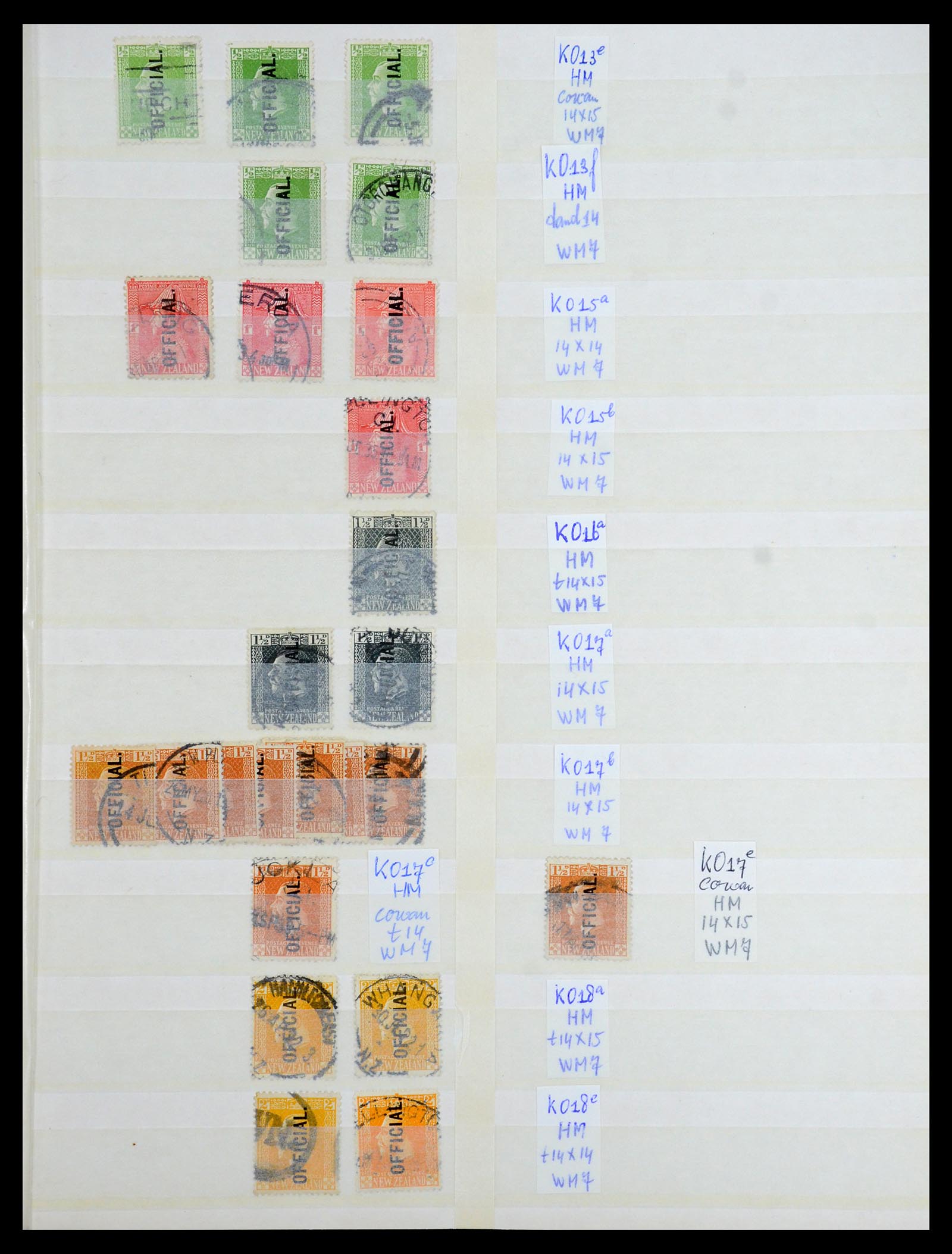 35735 213 - Postzegelverzameling 35735 Nieuw Zeeland 1856-2000.