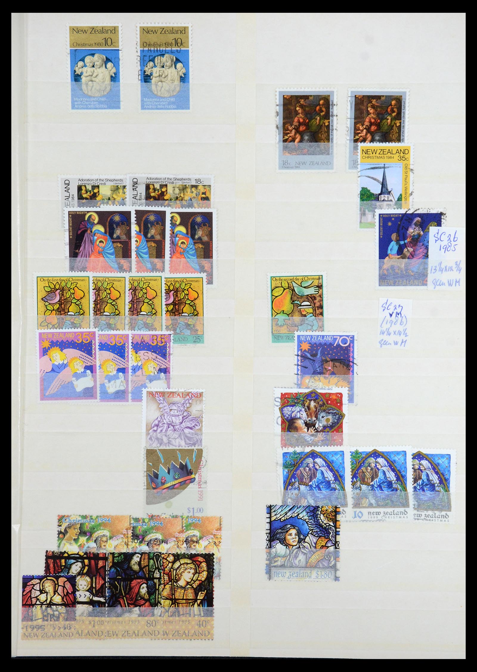 35735 219 - Postzegelverzameling 35735 Nieuw Zeeland 1856-2000.