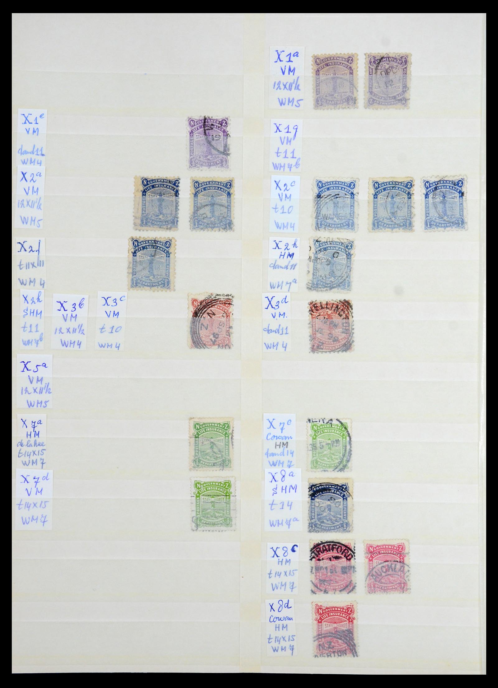 35735 220 - Postzegelverzameling 35735 Nieuw Zeeland 1856-2000.