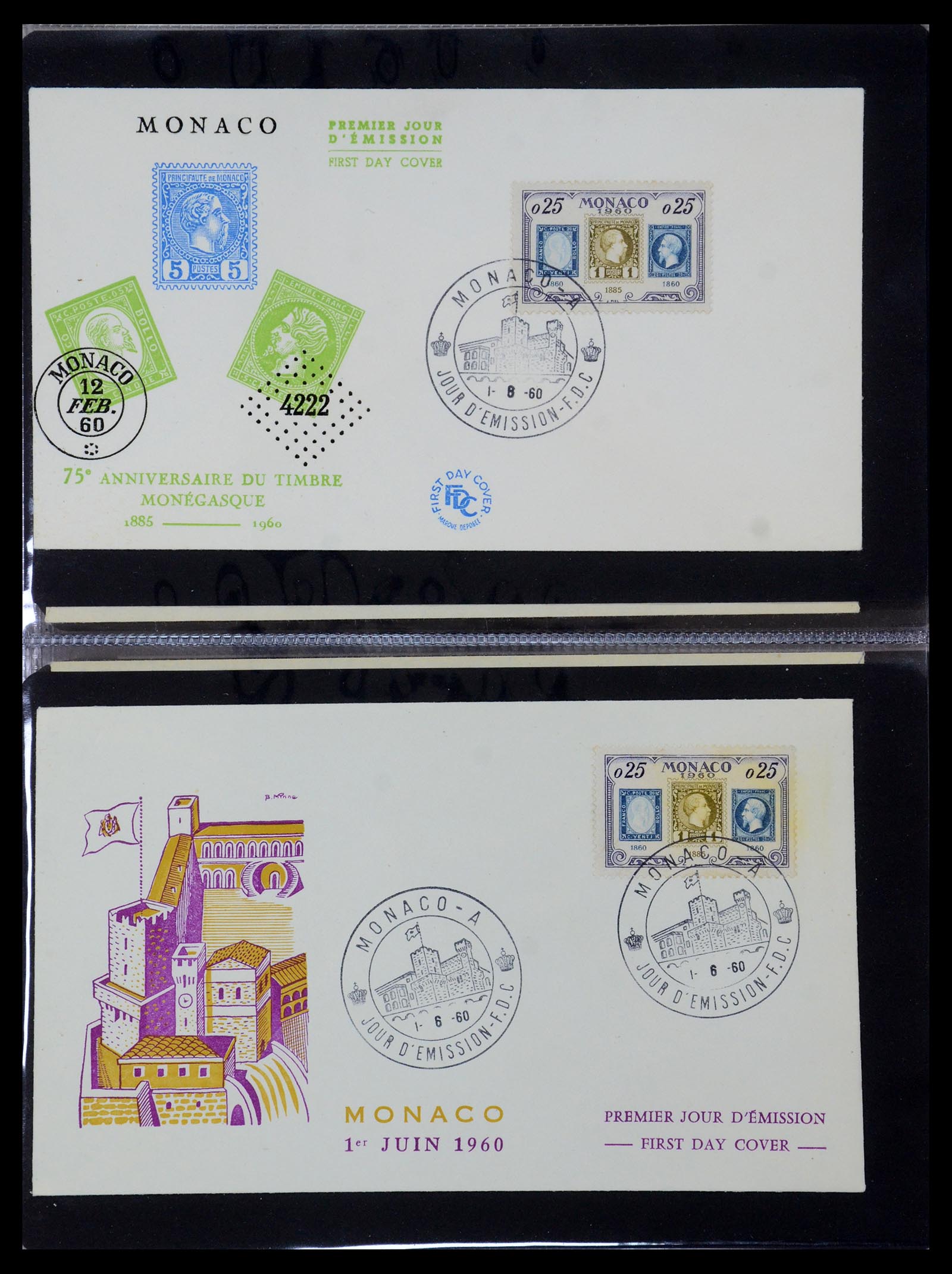 35736 012 - Postzegelverzameling 35736 Wereld luchtpostbrieven.