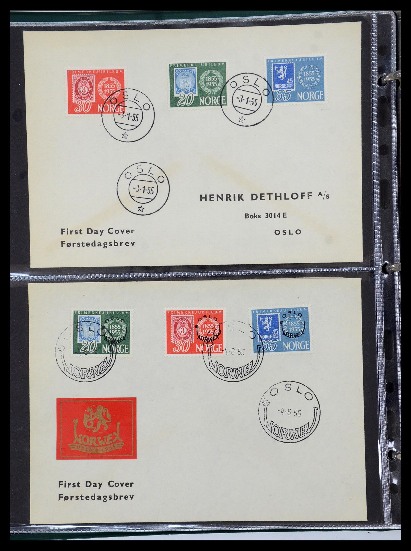 35736 013 - Postzegelverzameling 35736 Wereld luchtpostbrieven.