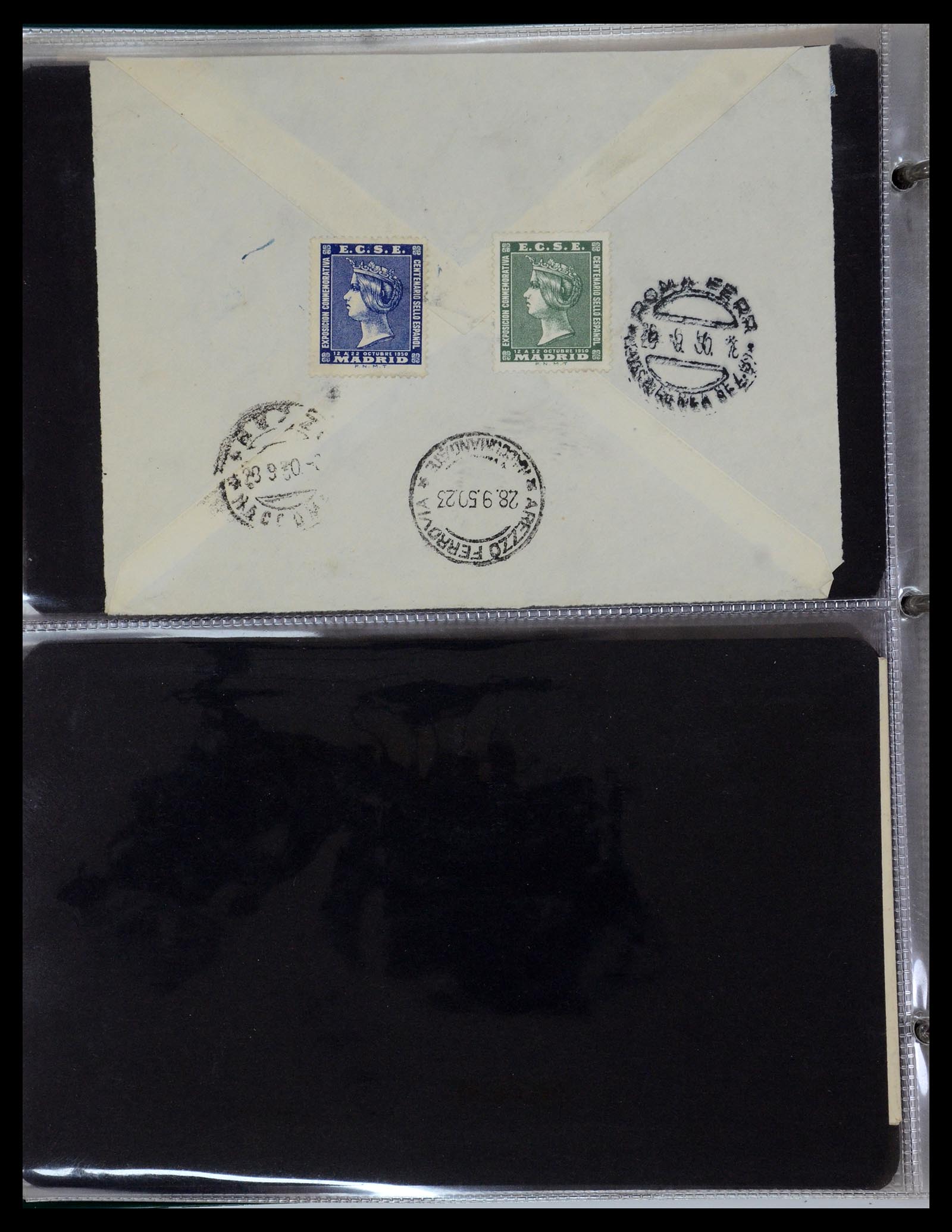 35736 031 - Postzegelverzameling 35736 Wereld luchtpostbrieven.