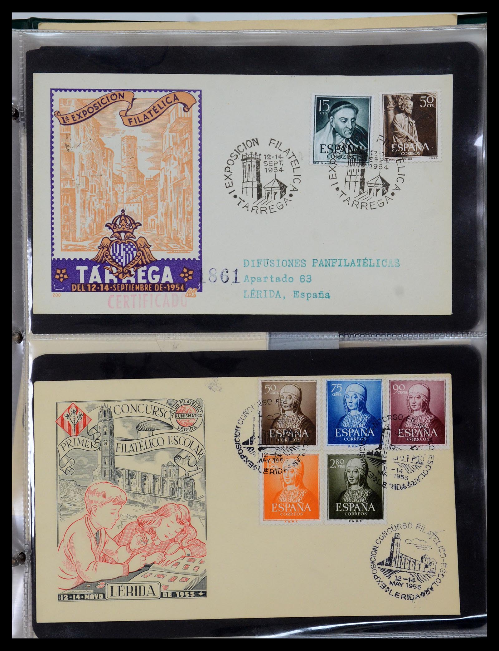 35736 035 - Postzegelverzameling 35736 Wereld luchtpostbrieven.