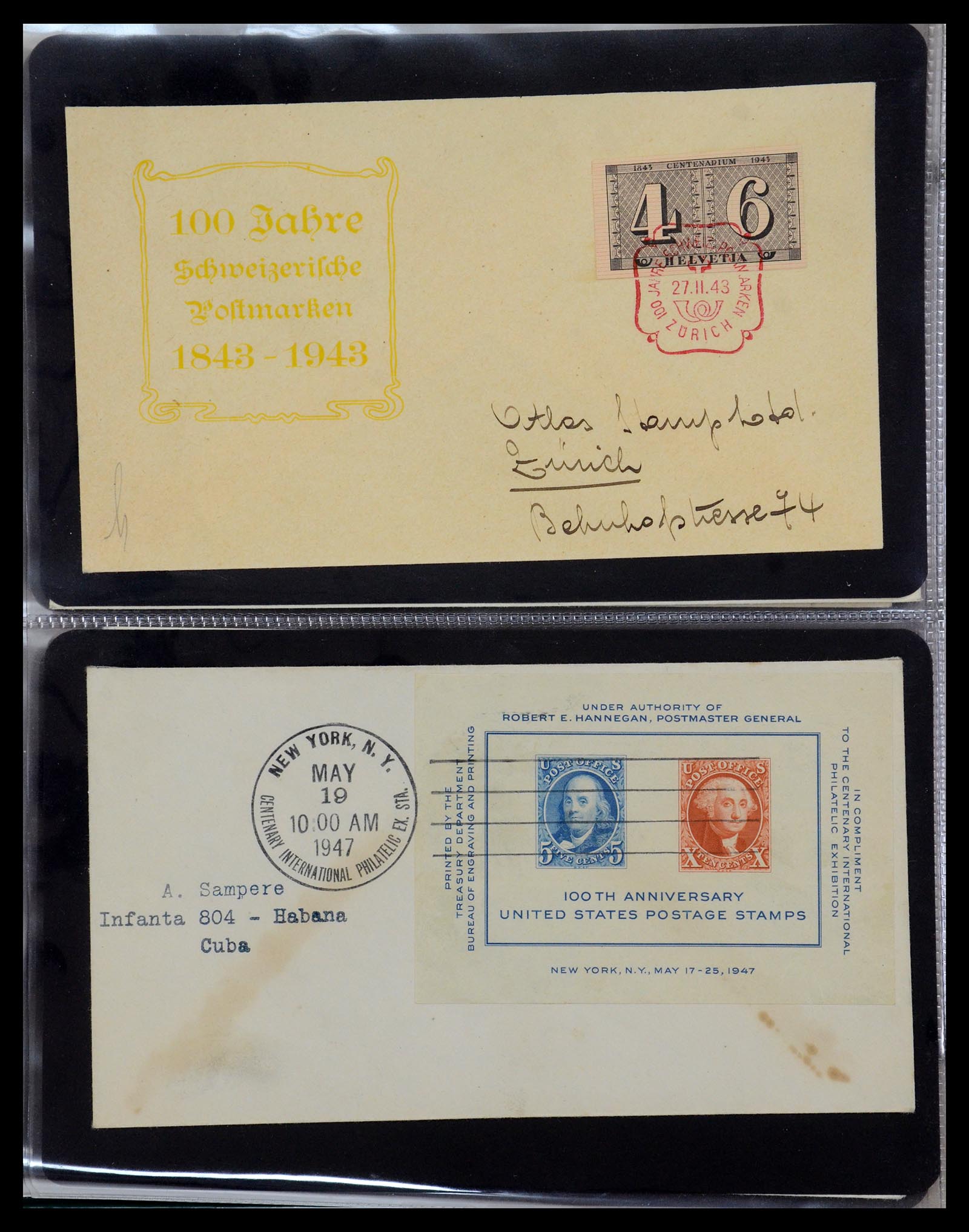 35736 044 - Stamp Collection 35736 World airmail covers.