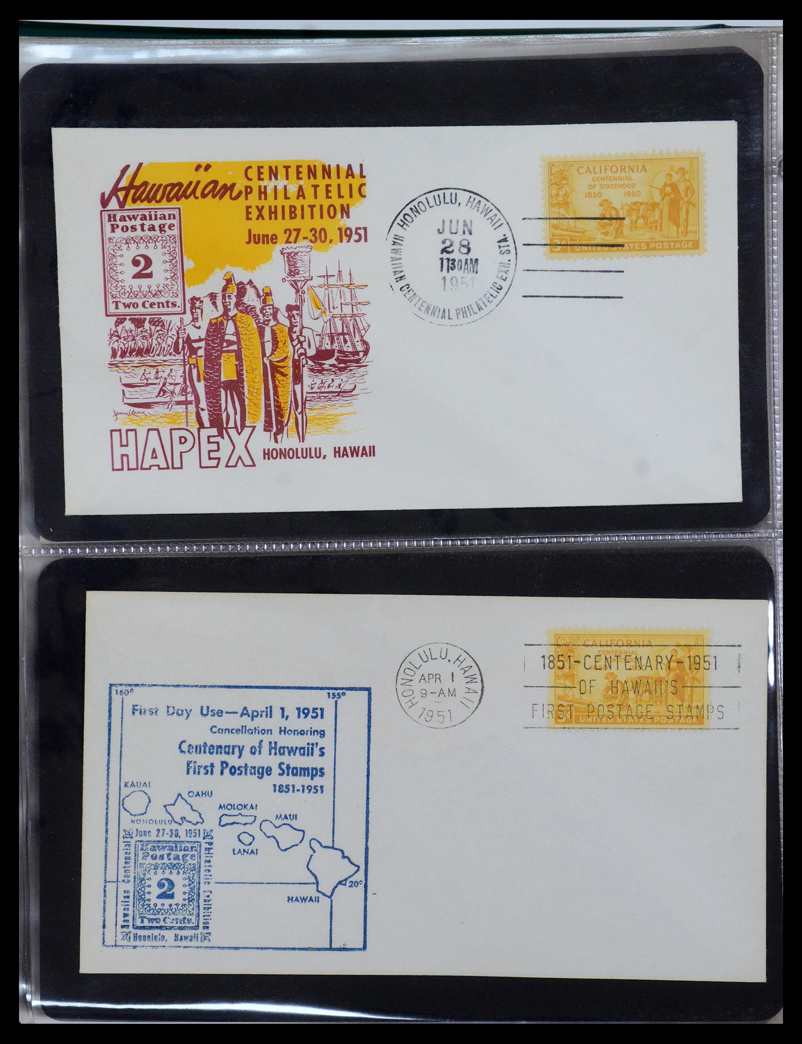 35736 046 - Postzegelverzameling 35736 Wereld luchtpostbrieven.