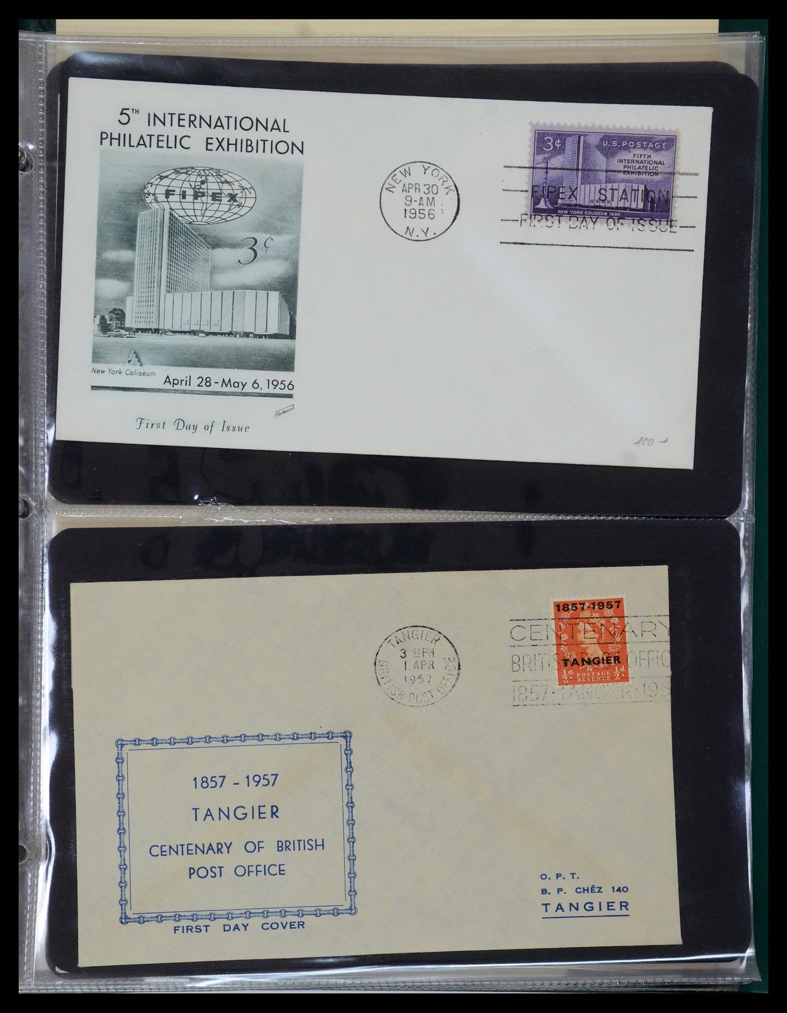 35736 047 - Postzegelverzameling 35736 Wereld luchtpostbrieven.