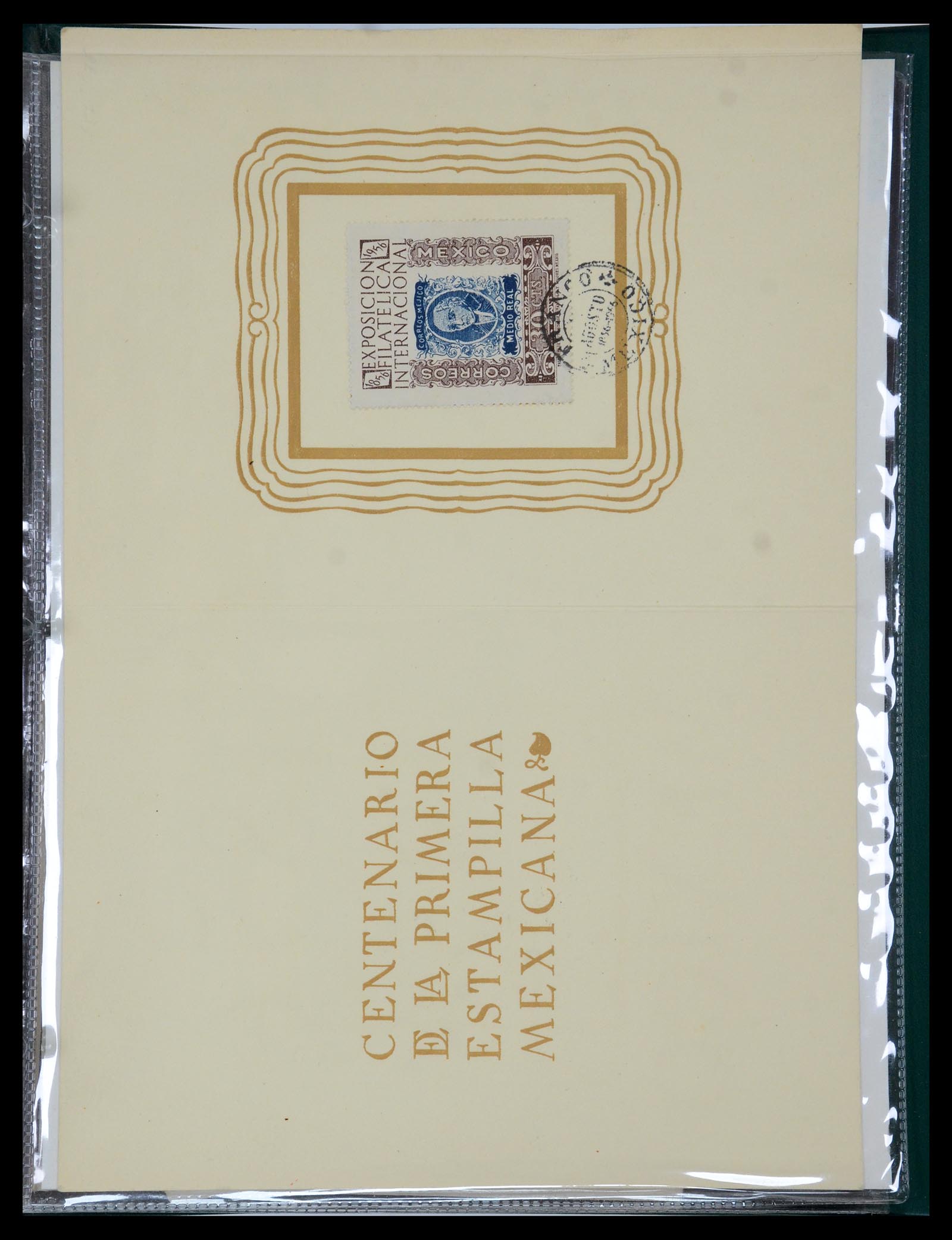 35736 051 - Postzegelverzameling 35736 Wereld luchtpostbrieven.