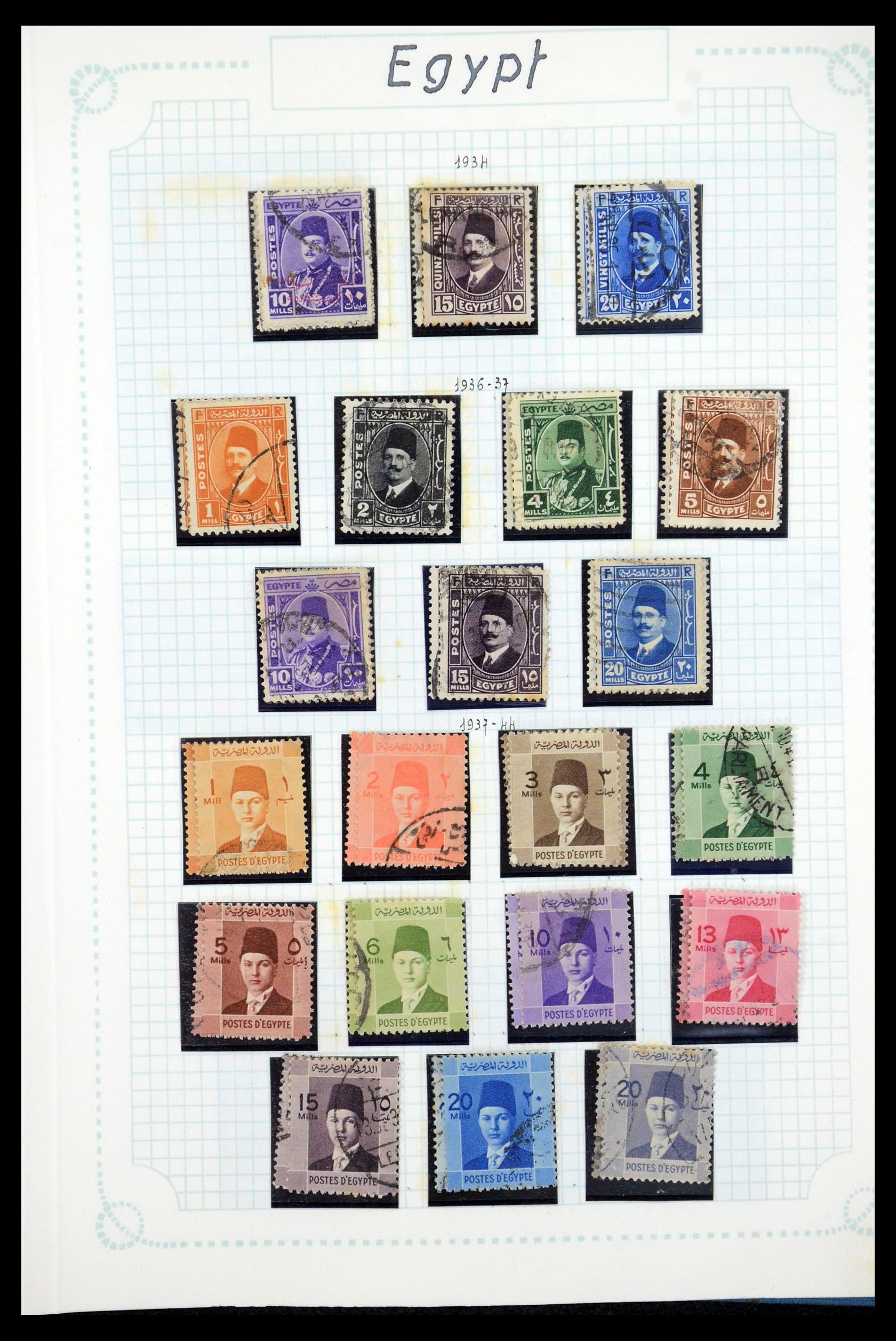 35737 066 - Postzegelverzameling 35737 Engeland 1841-1976.