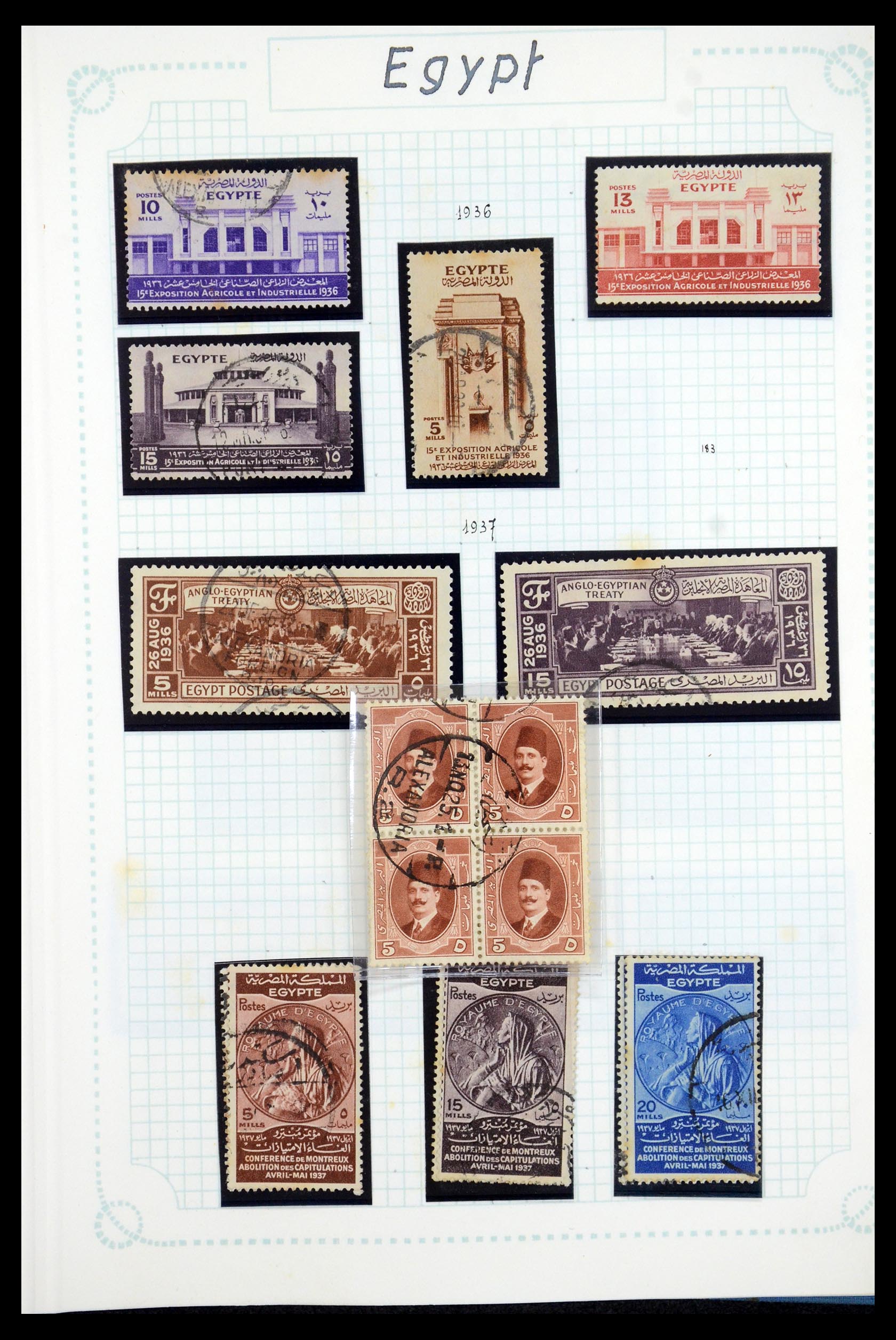 35737 067 - Postzegelverzameling 35737 Engeland 1841-1976.