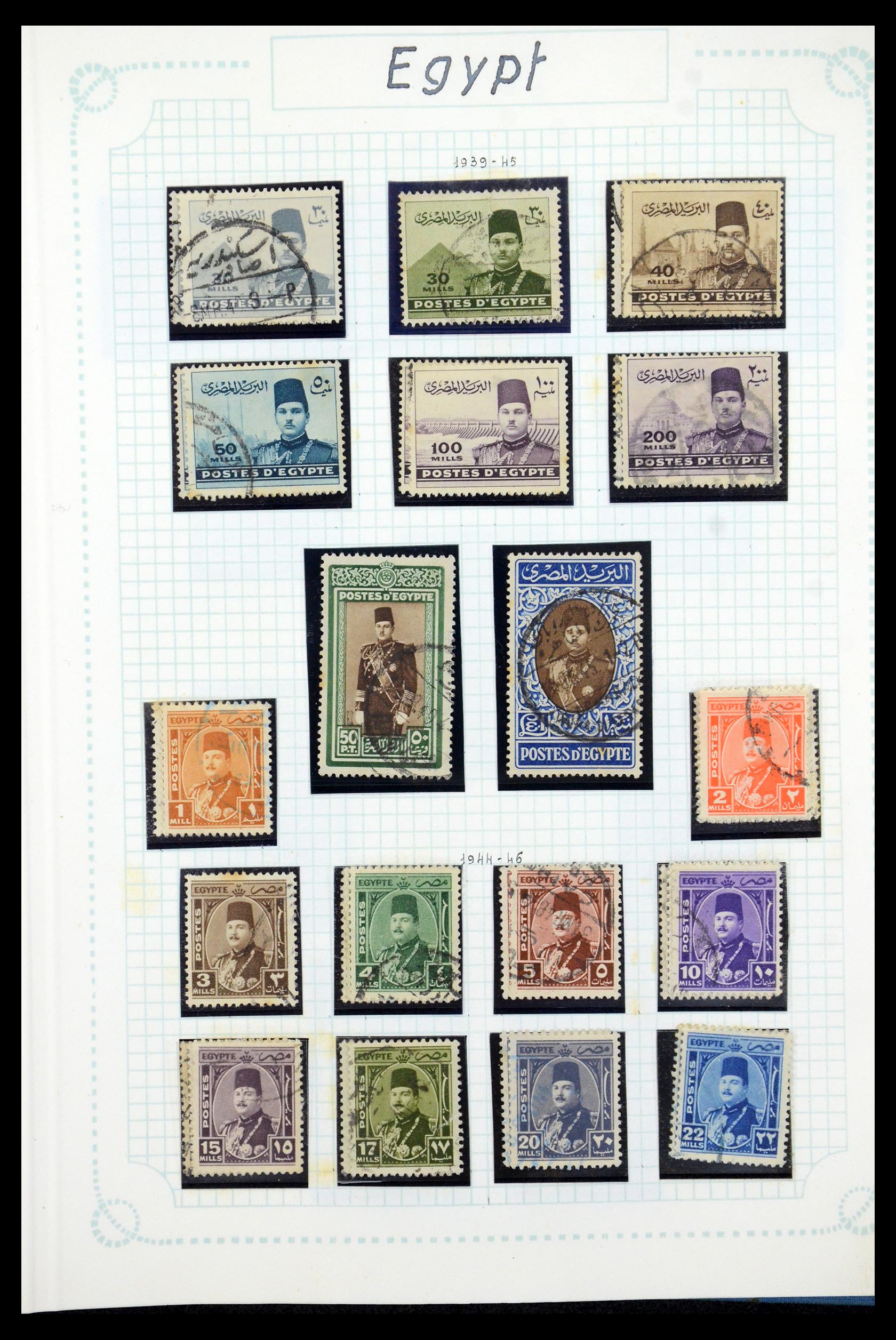 35737 069 - Postzegelverzameling 35737 Engeland 1841-1976.