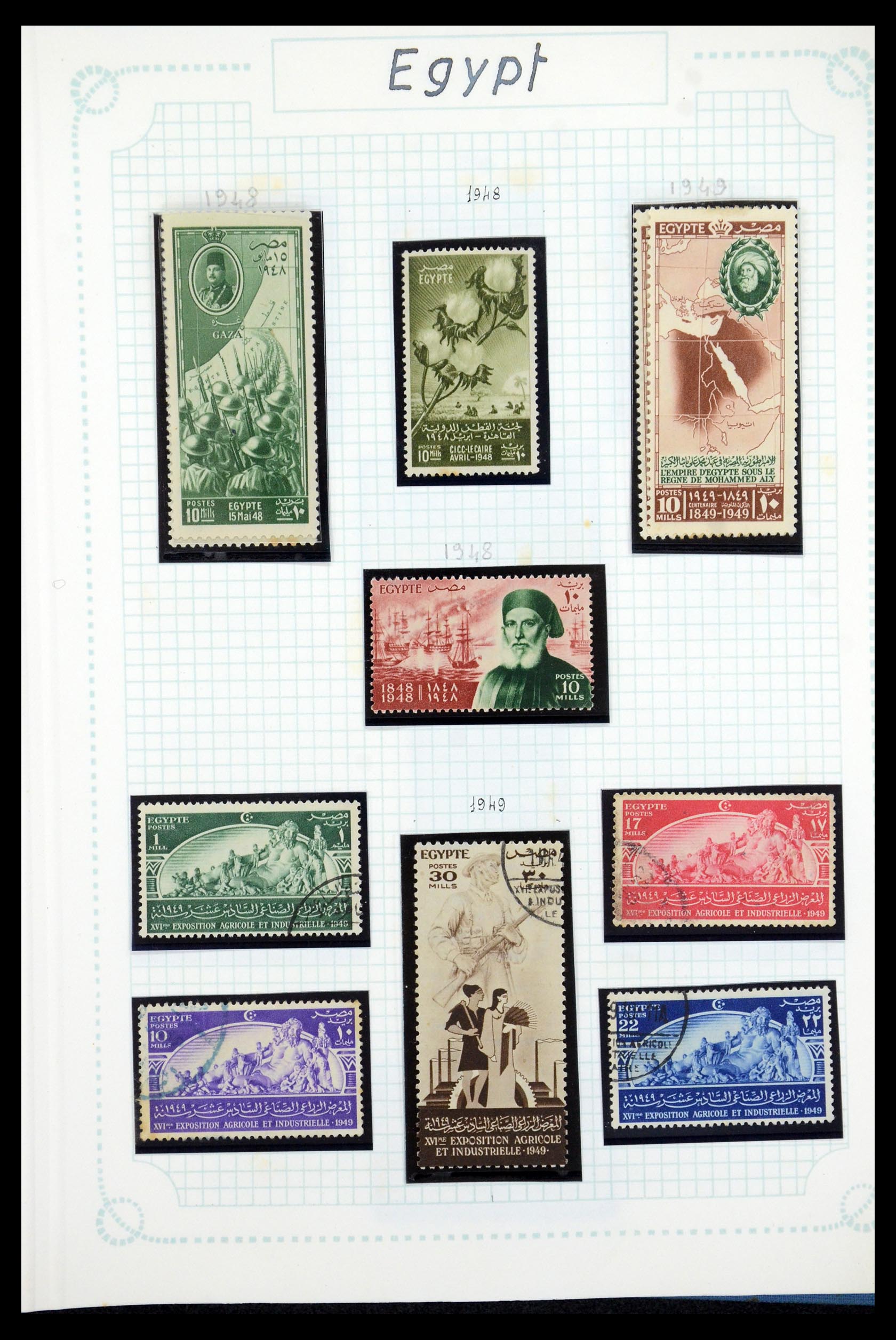 35737 073 - Postzegelverzameling 35737 Engeland 1841-1976.