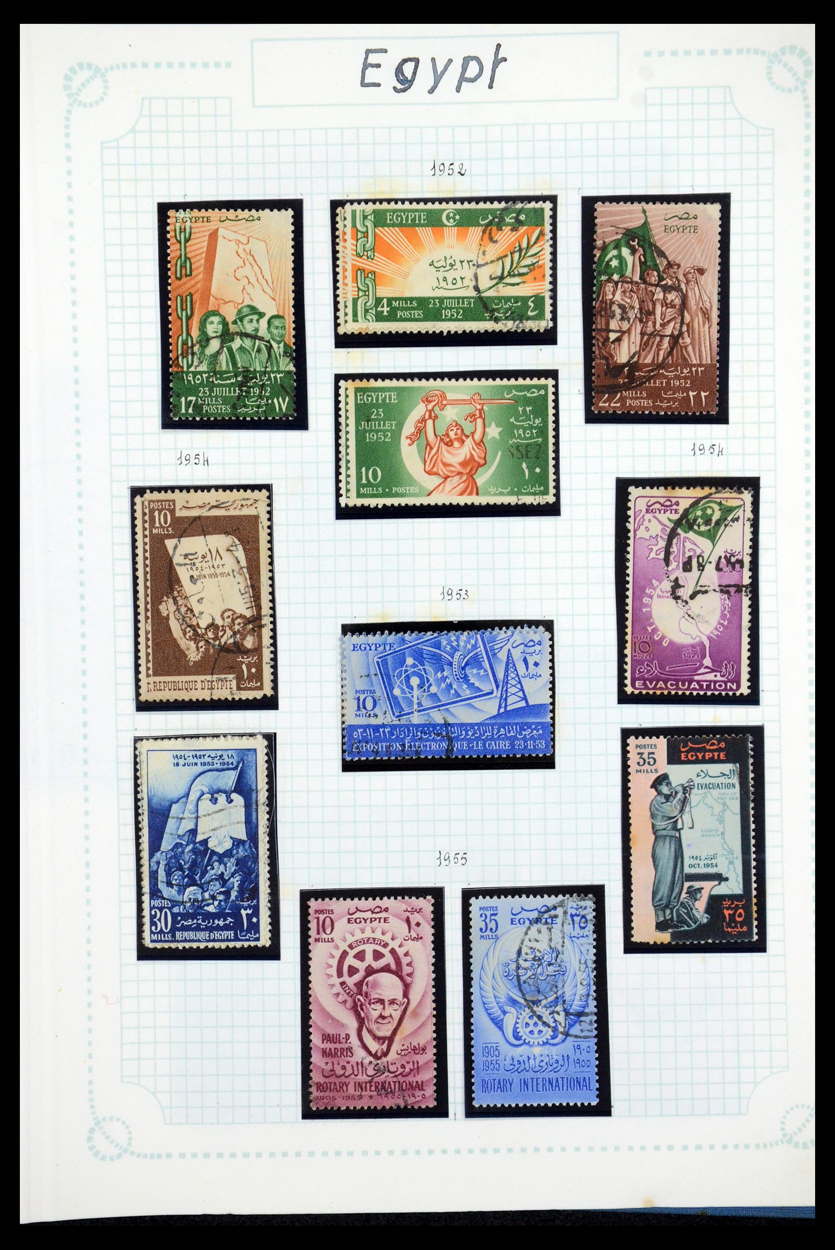 35737 080 - Postzegelverzameling 35737 Engeland 1841-1976.