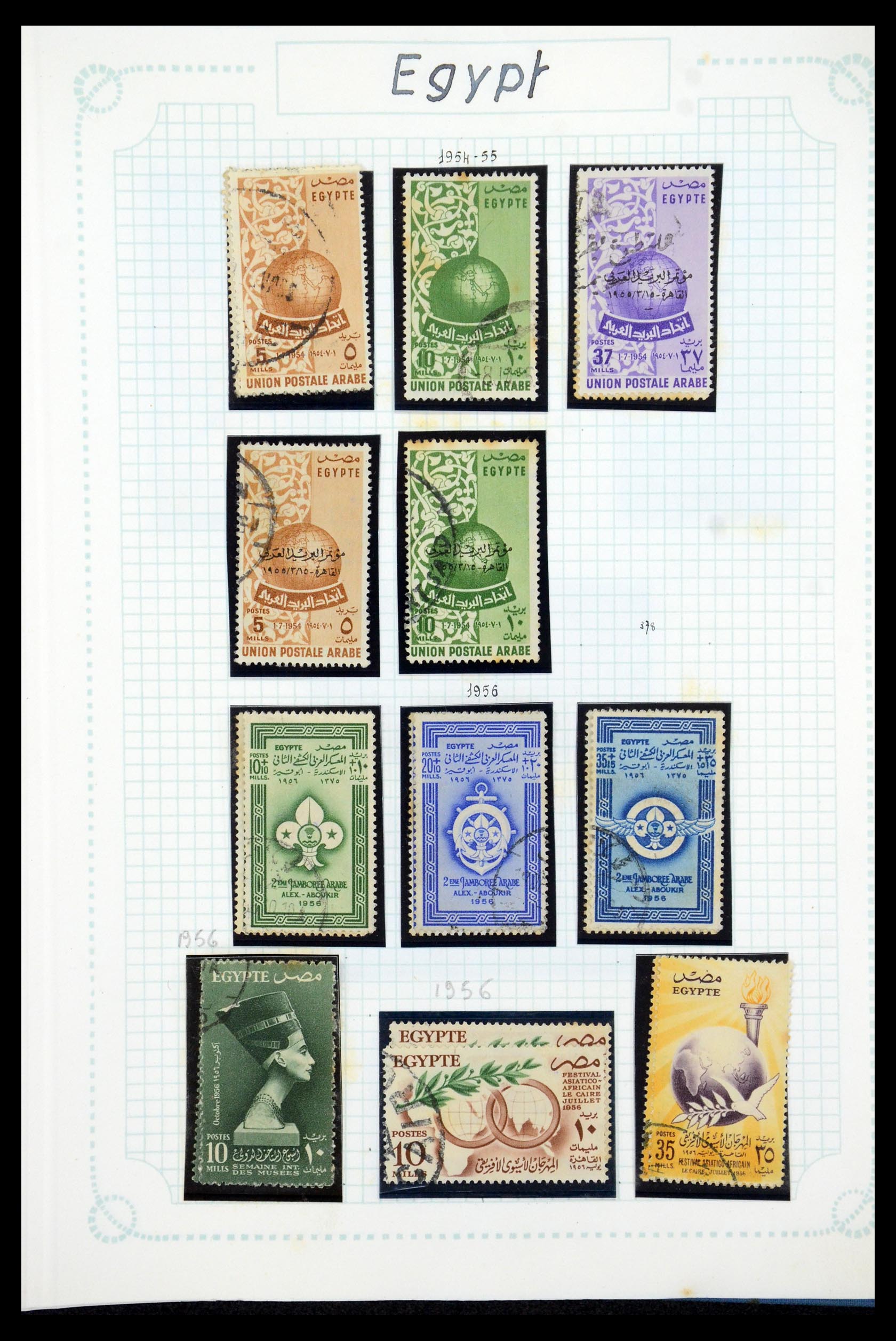 35737 081 - Postzegelverzameling 35737 Engeland 1841-1976.