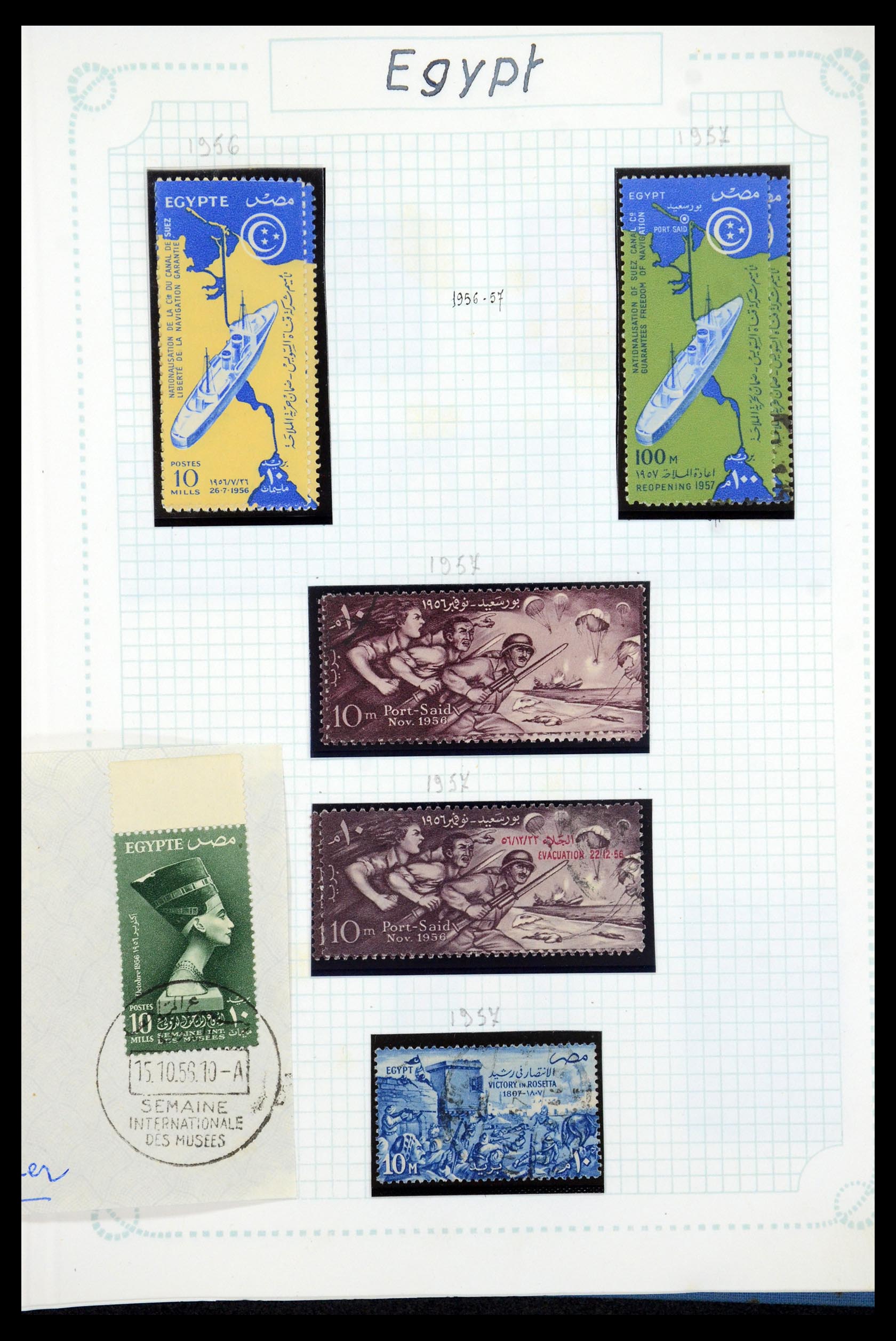 35737 082 - Postzegelverzameling 35737 Engeland 1841-1976.