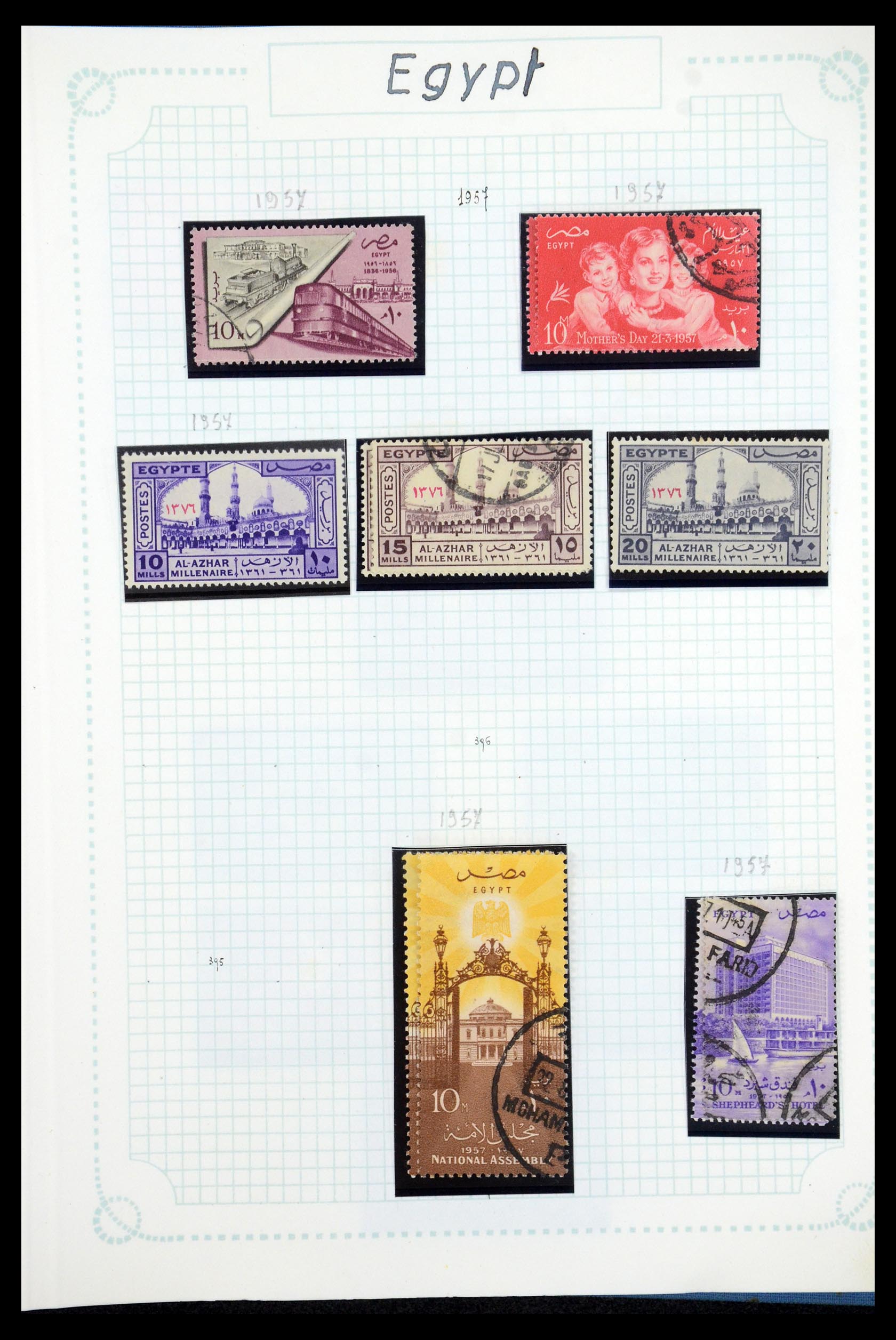 35737 083 - Postzegelverzameling 35737 Engeland 1841-1976.