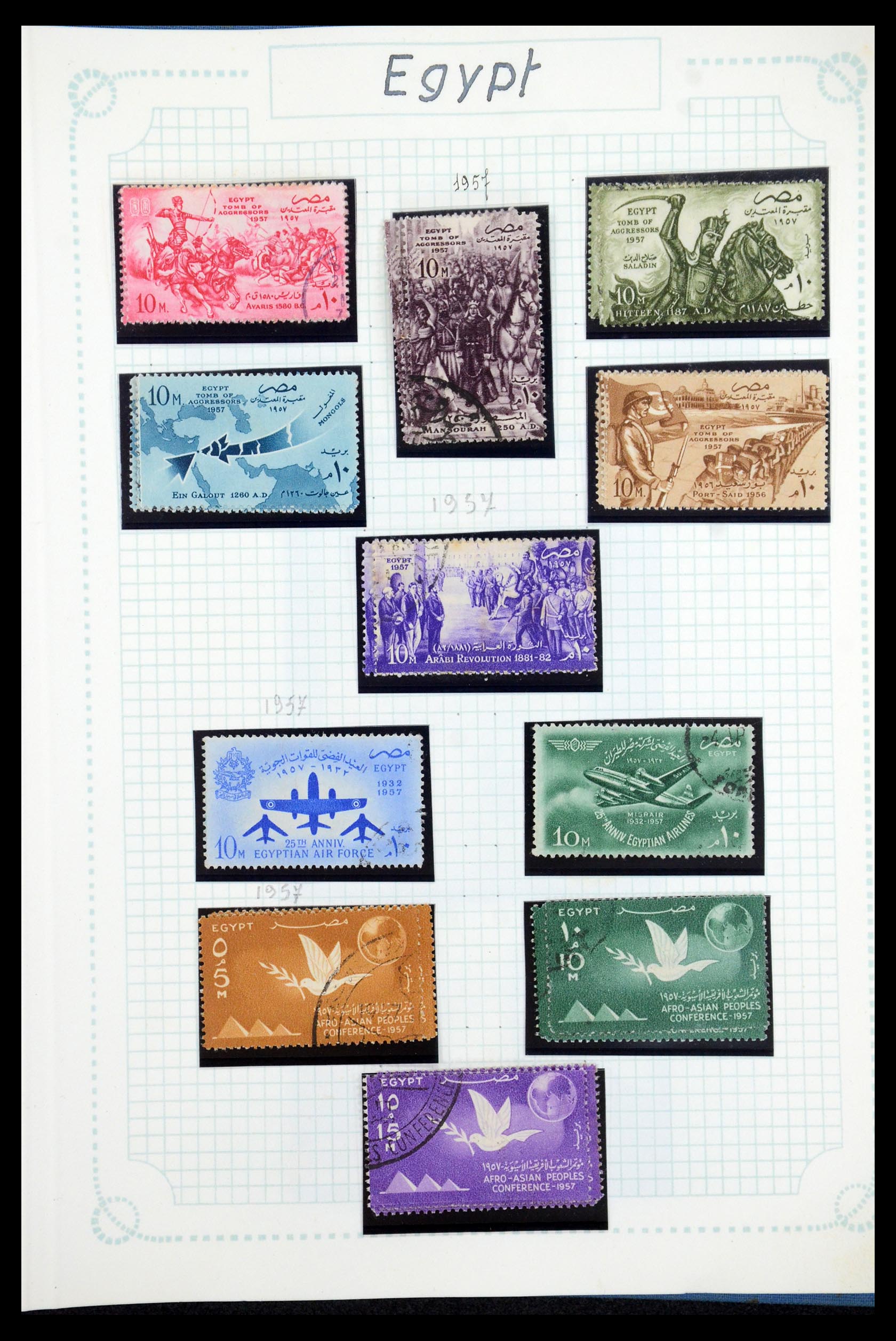35737 084 - Postzegelverzameling 35737 Engeland 1841-1976.