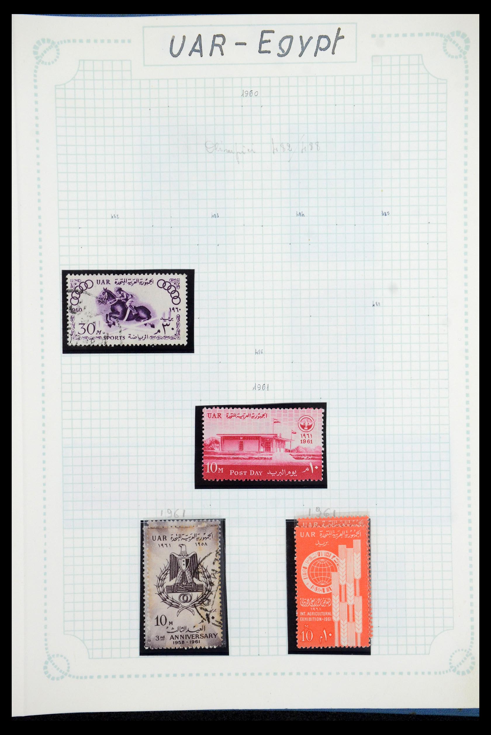 35737 094 - Postzegelverzameling 35737 Engeland 1841-1976.