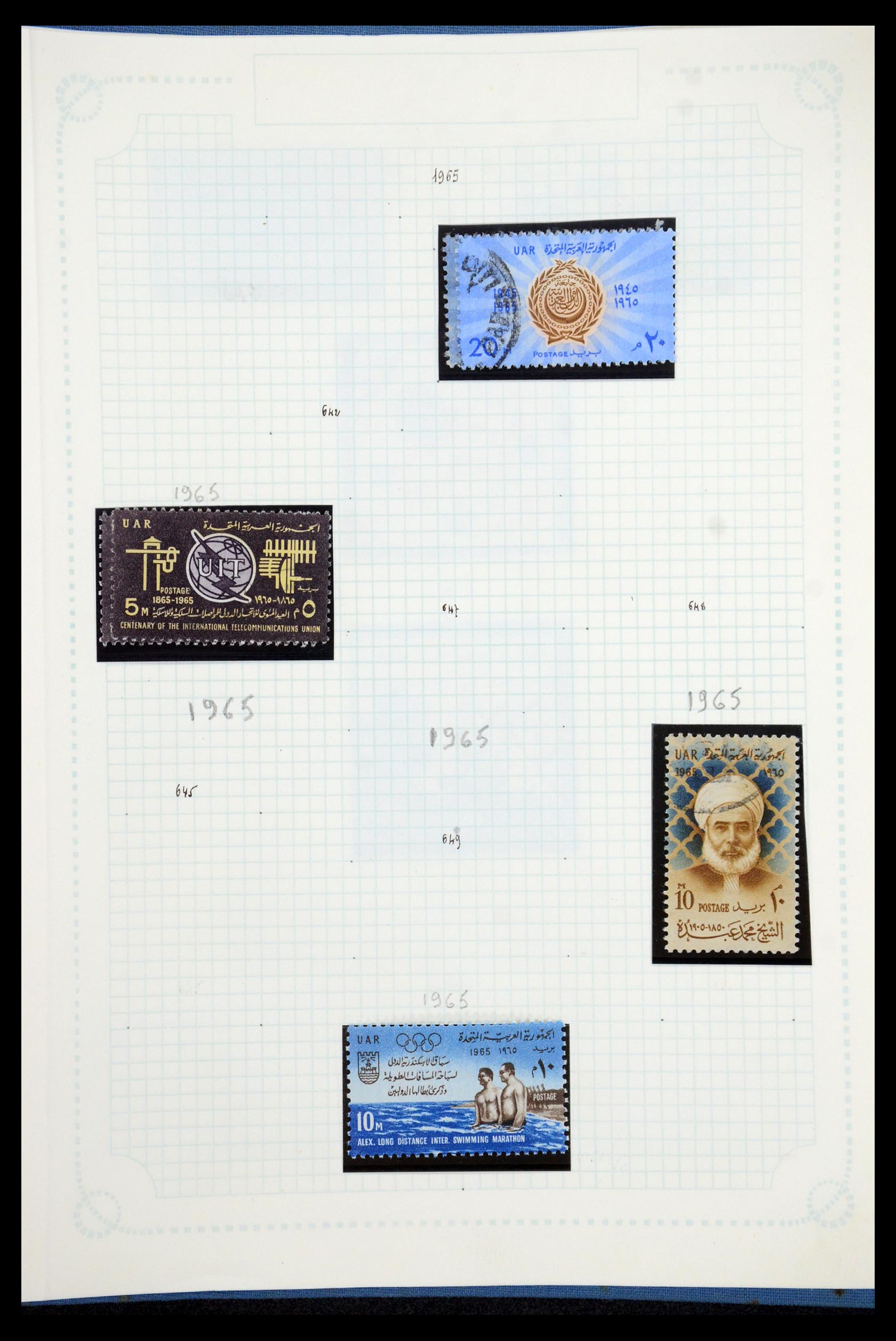 35737 111 - Postzegelverzameling 35737 Engeland 1841-1976.