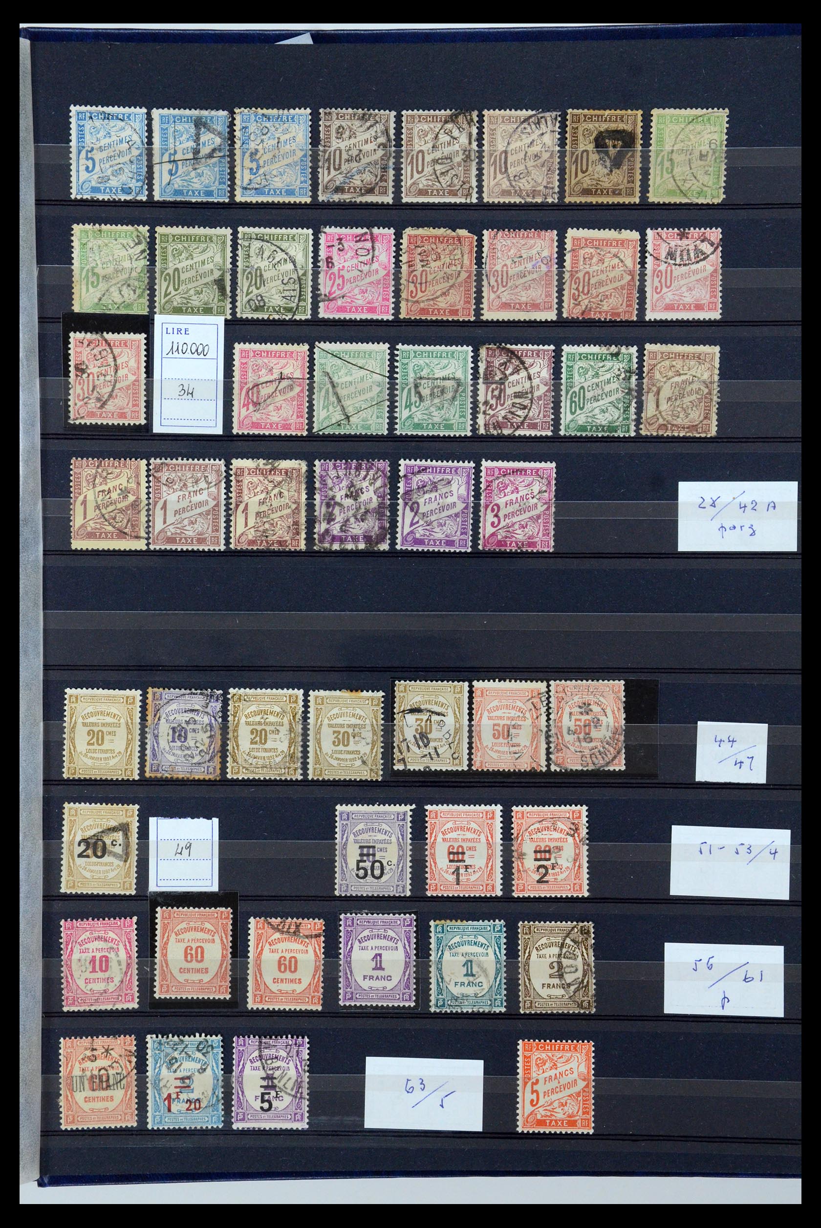 35738 015 - Postzegelverzameling 35738 Frankrijk en koloniën 1860-1991.