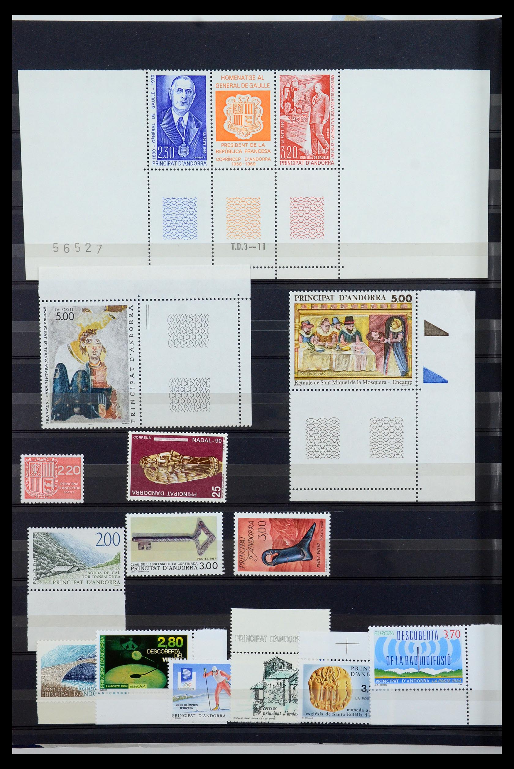 35738 028 - Postzegelverzameling 35738 Frankrijk en koloniën 1860-1991.