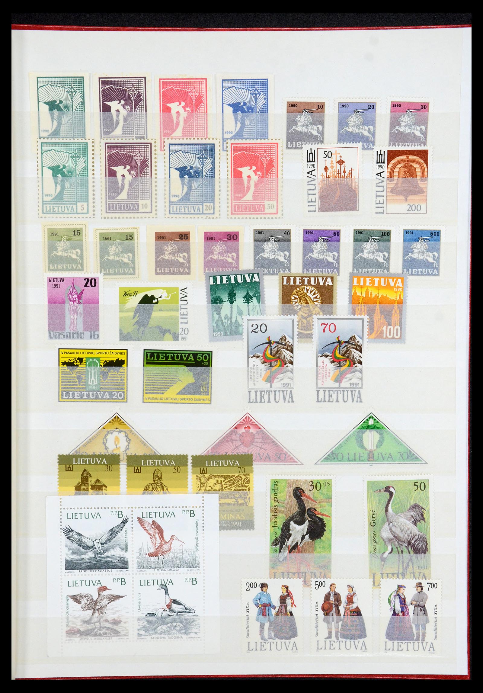 35739 001 - Postzegelverzameling 35739 Litouwen 1990-2004.